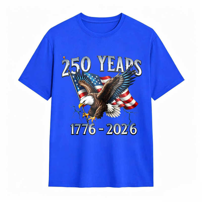 American Eagle Independence Day 250 Years 1776-2026 T-Shirt