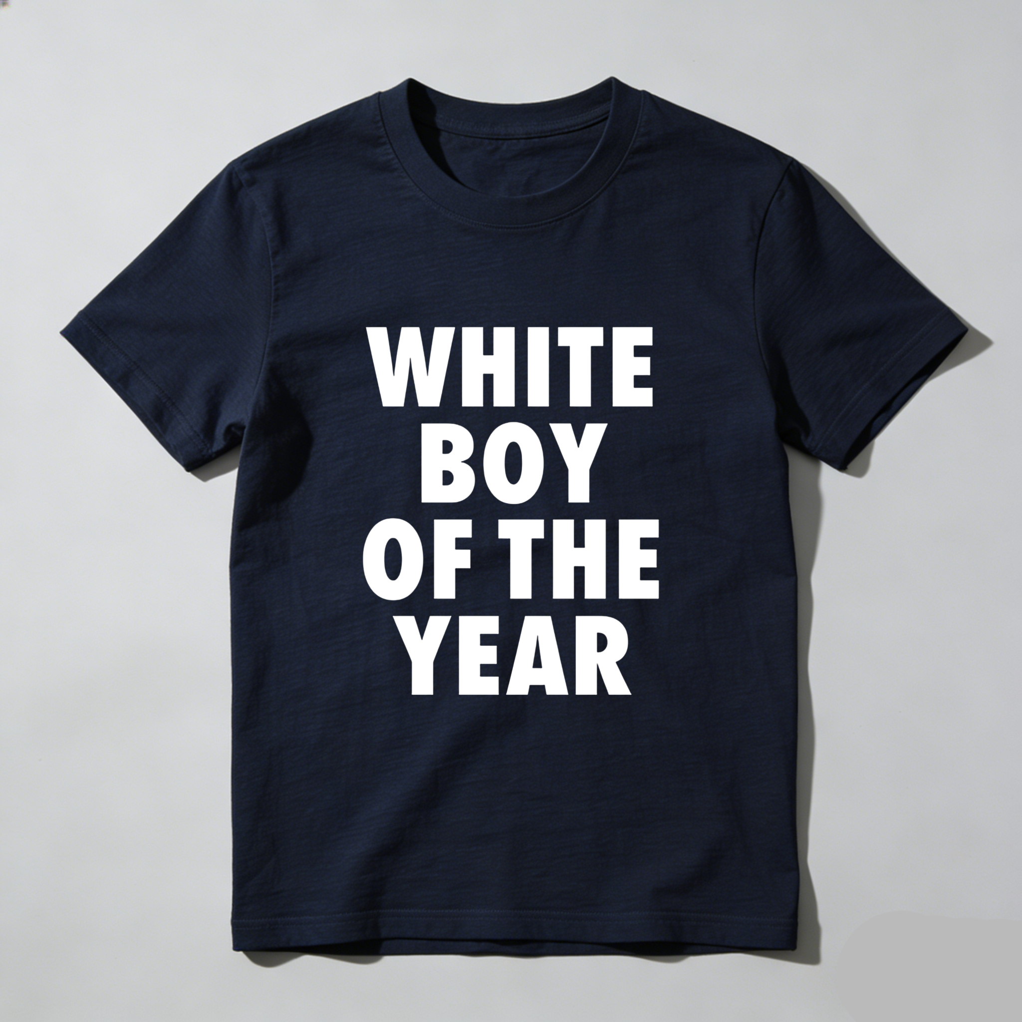 Casual, Men's T-Shirt, White Boy Of The Year, Everyday Wear, Gift For Him