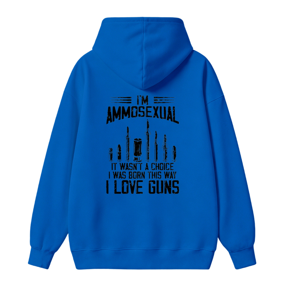 I Love Guns Ammosexual Unisex Classic Hoodie