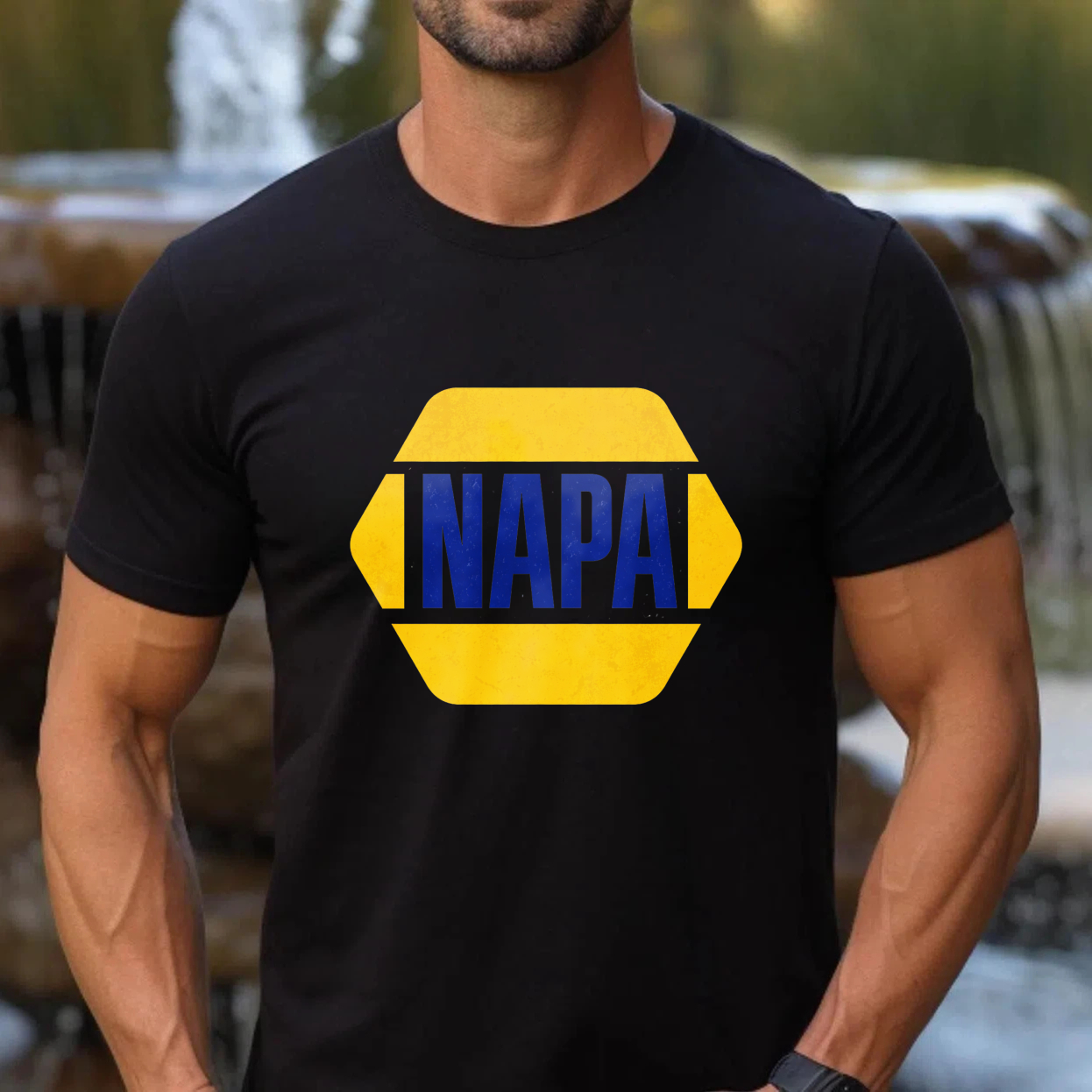 Napa Auto Parts Logo T Shirt Black Classic Fit Men Women Unisex Automotive Gear Apparel