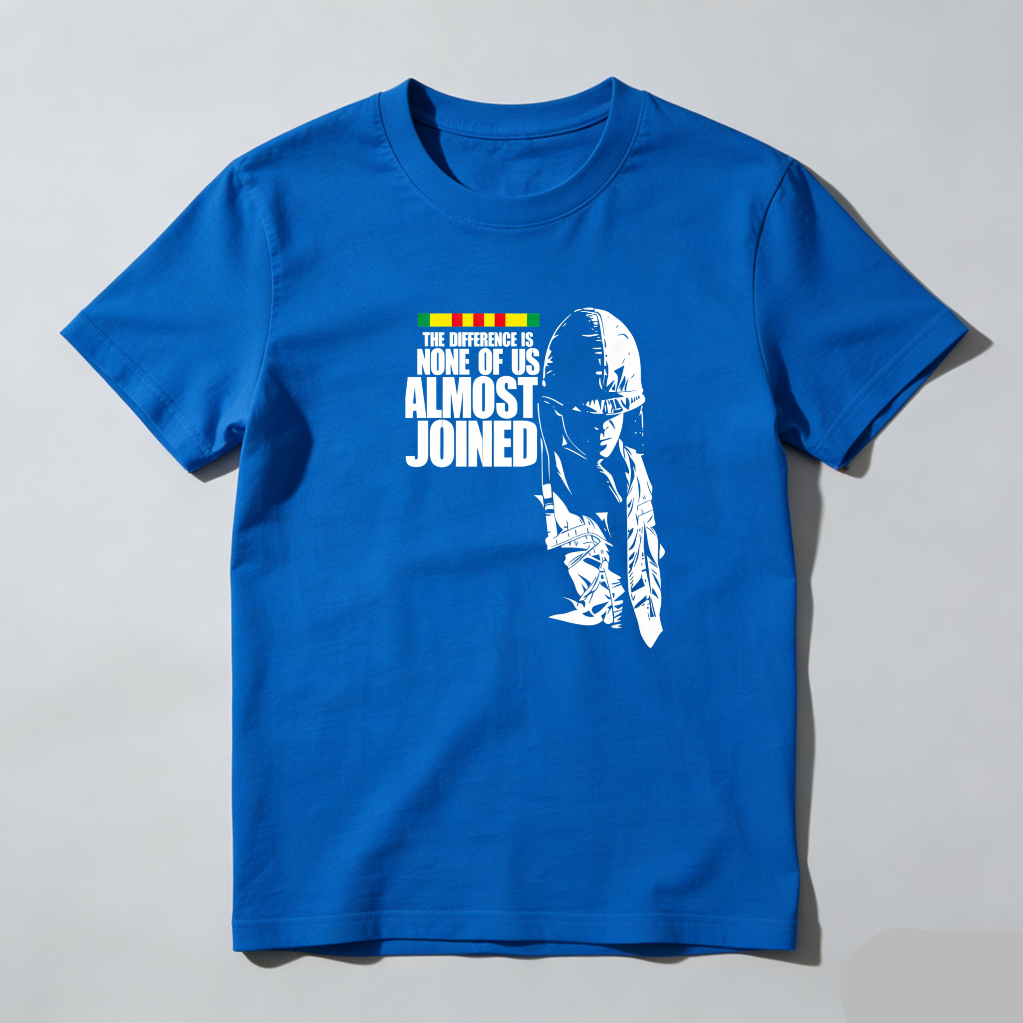 TEECURENT The Difference Is None Of Us Almost Joined Pure Cotton Short Sleeve T Shirt-TeeCurent