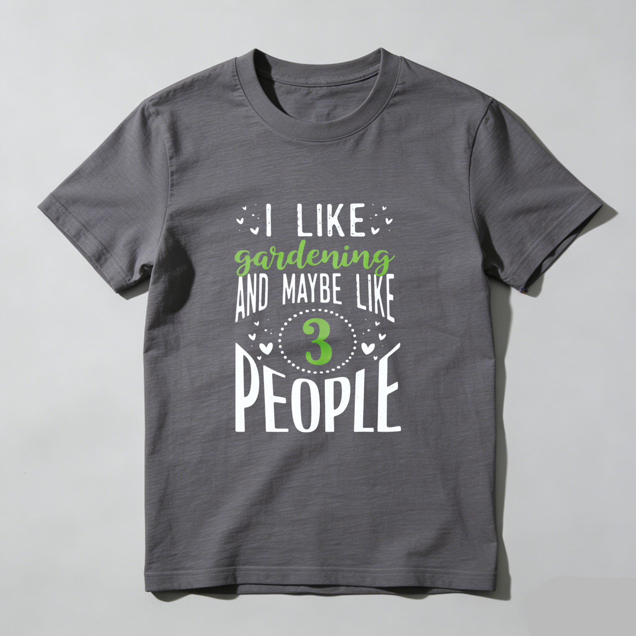 TEECURENT I Like Gardening And Maybe Like 3 People Funny Garden T-Shirt For Men Women Gift Idea WOMEN