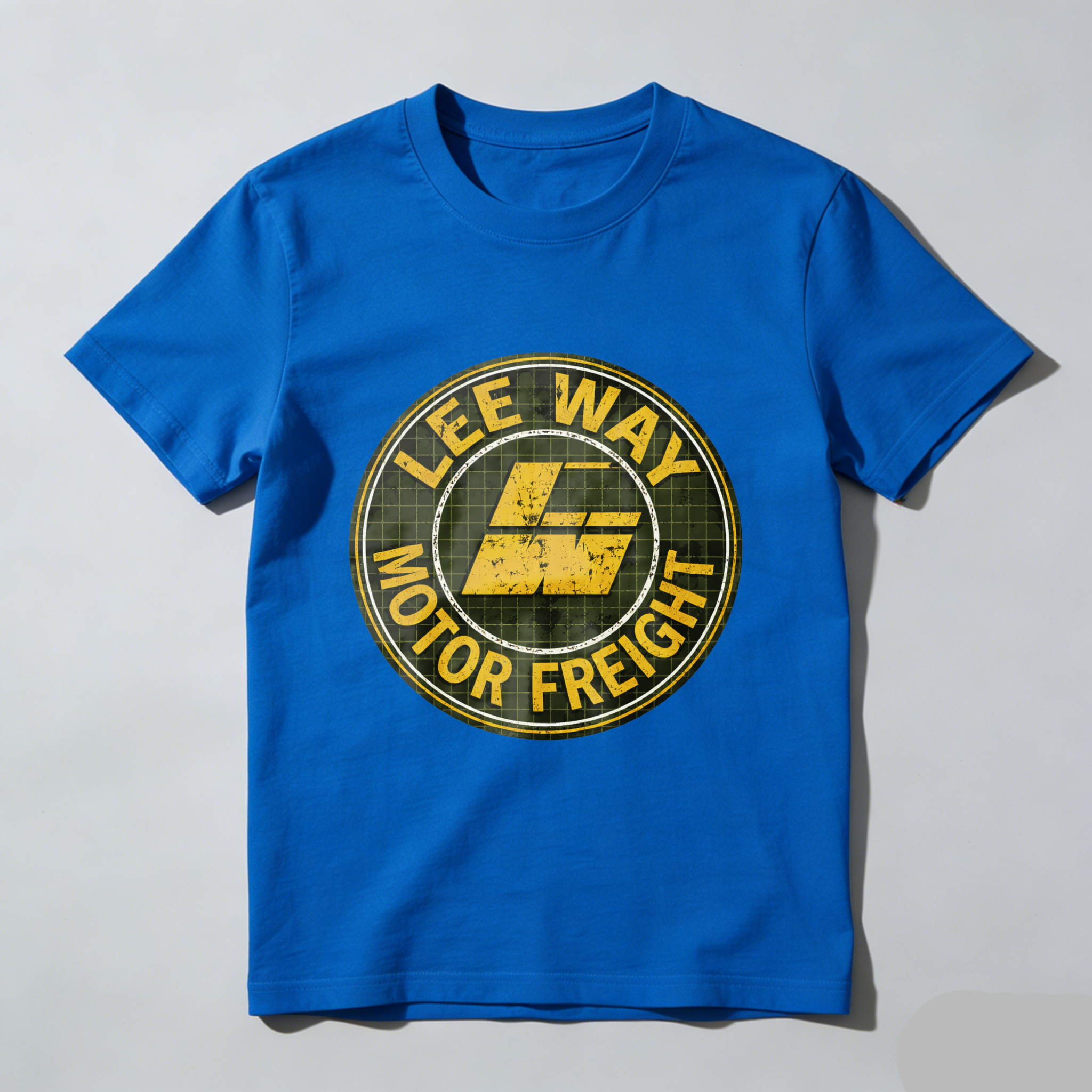 Lee Way Motor Freight Logo T Shirt Black Classic Fit Men Women Unisex Apparel Transportation Trucking Fan Gift