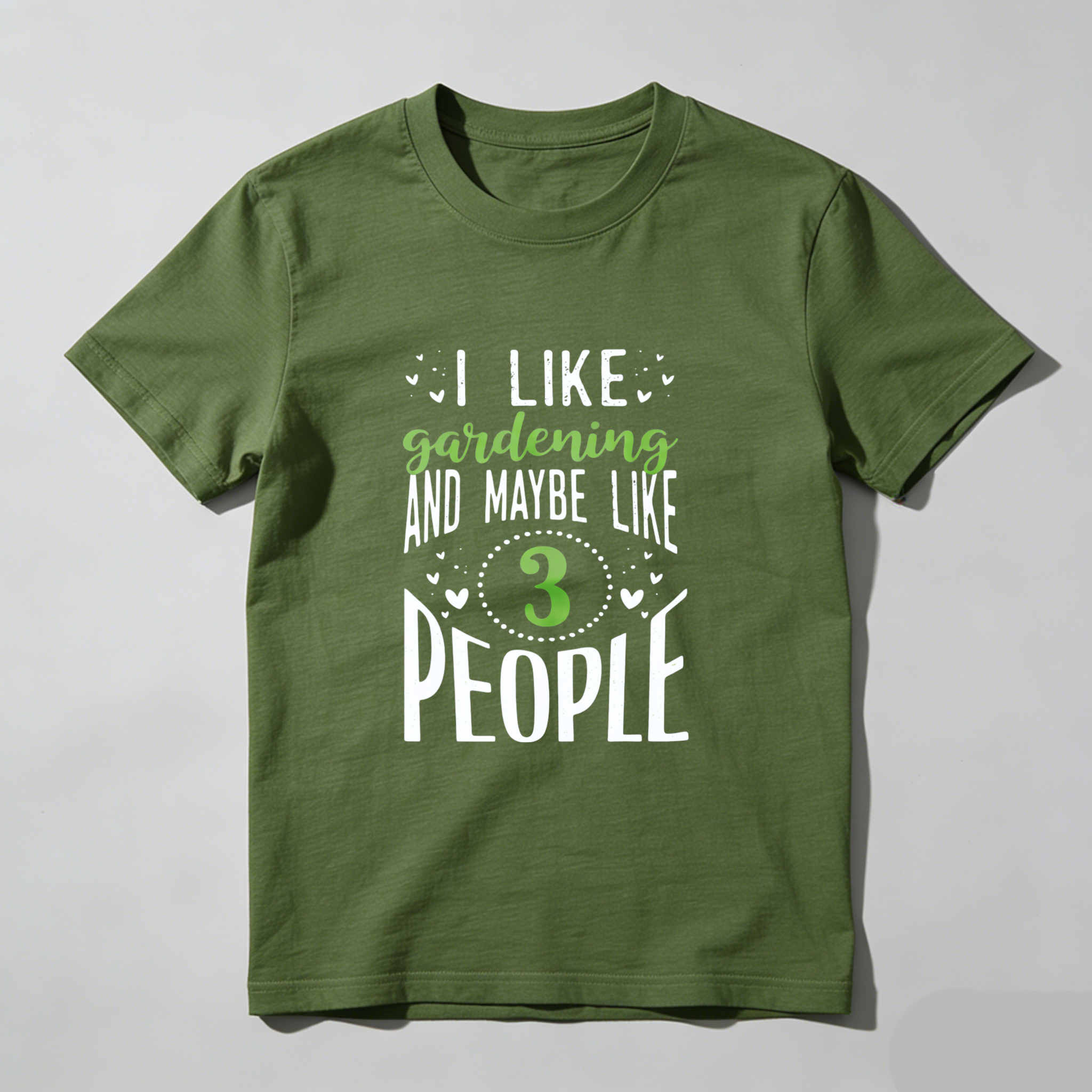 TEECURENT I Like Gardening And Maybe Like 3 People Funny Garden T-Shirt For Men Women Gift Idea WOMEN