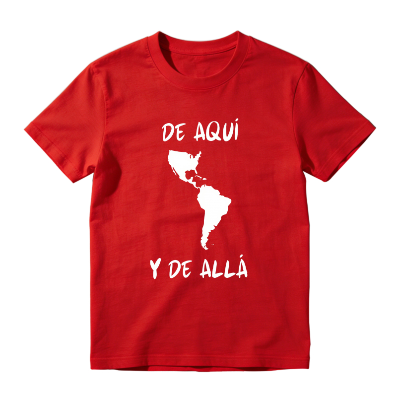 De Aqui Y De Alla Map Of Latin America Unisex Classic T-shirt