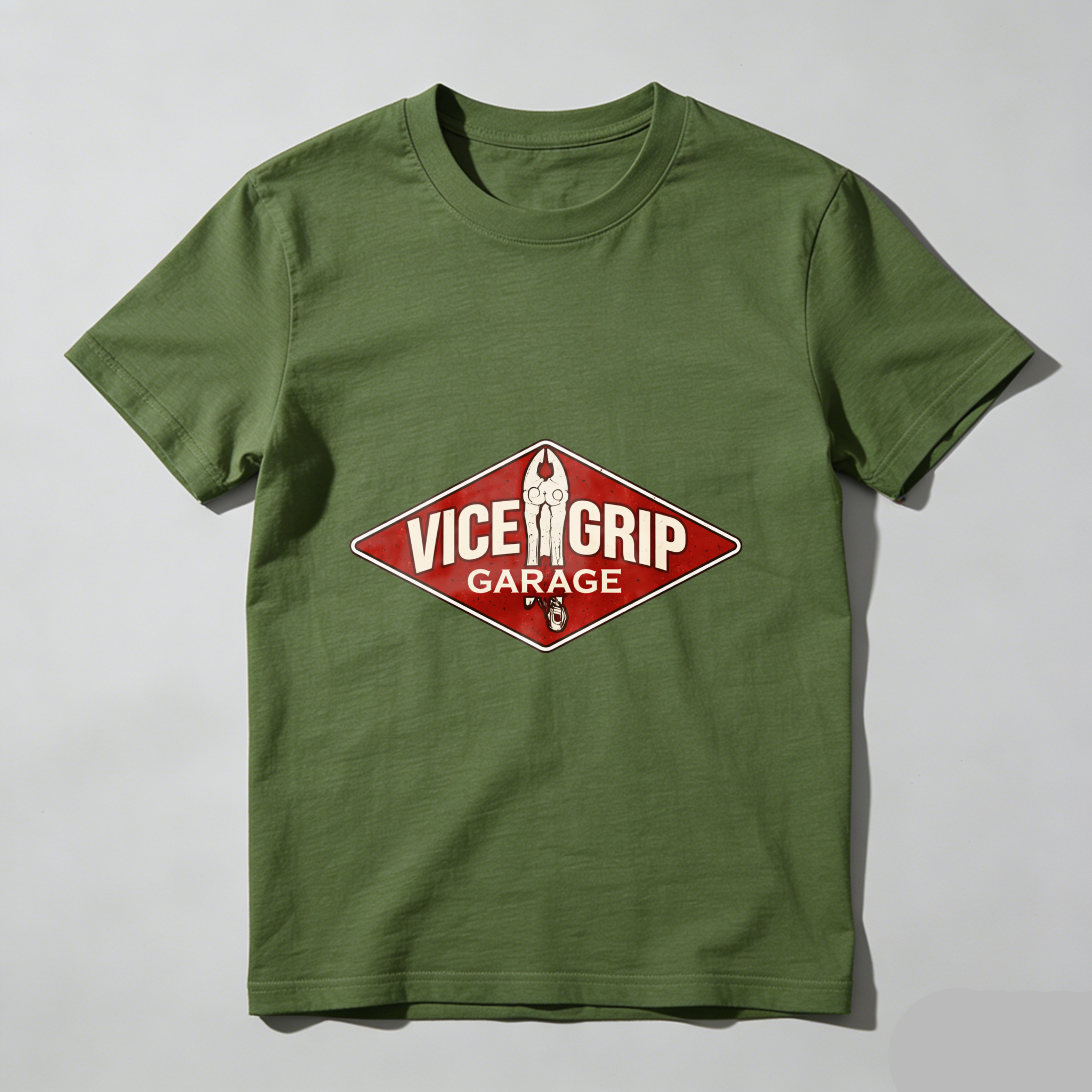 Vice Grip Garage T Shirt Black Men Women Automotive Workshop Mechanic Tool Logo Graphic Tee