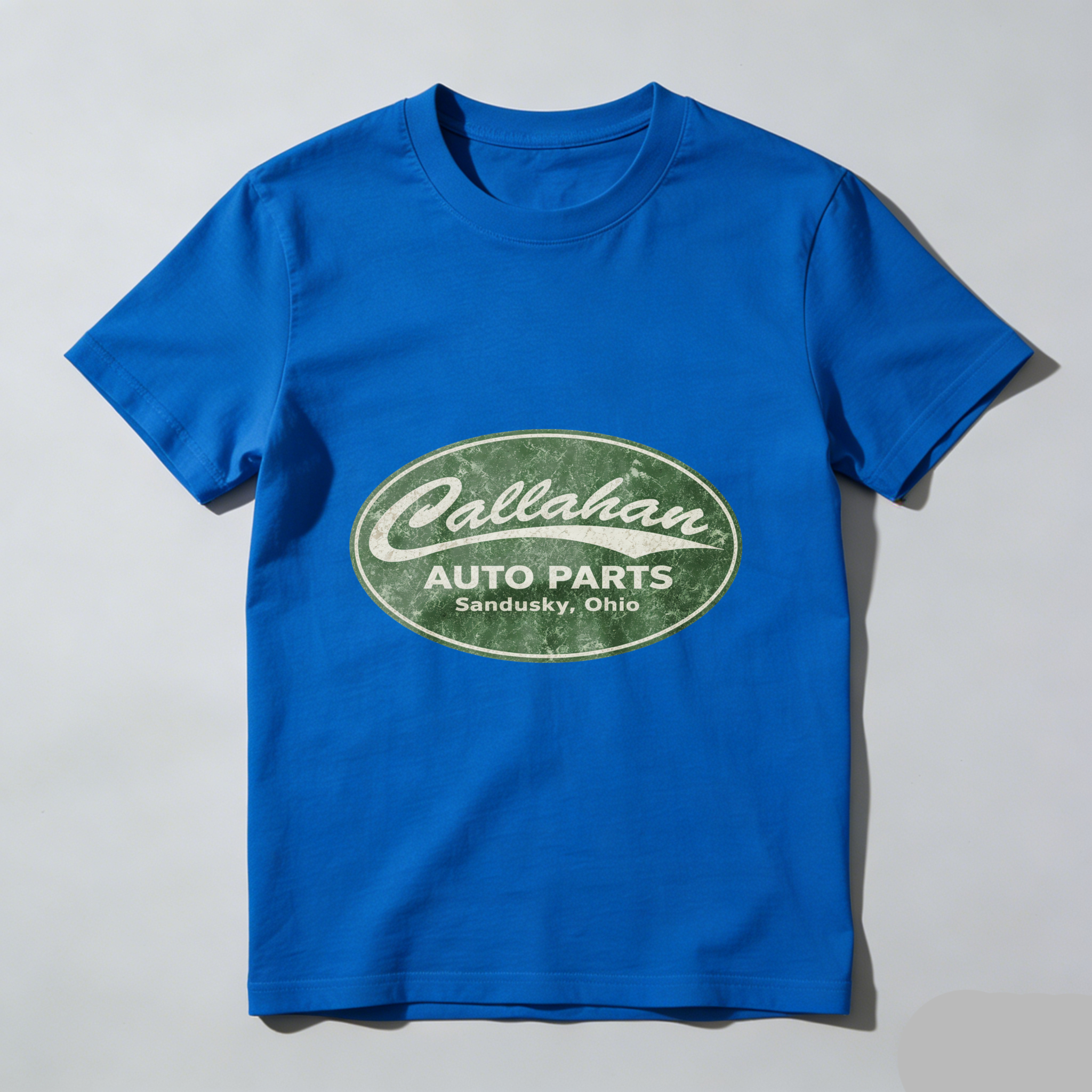 Callahan Auto Parts Sandusky Ohio Vintage Logo T Shirt Men Women Unisex Classic Cotton Tee Shirt