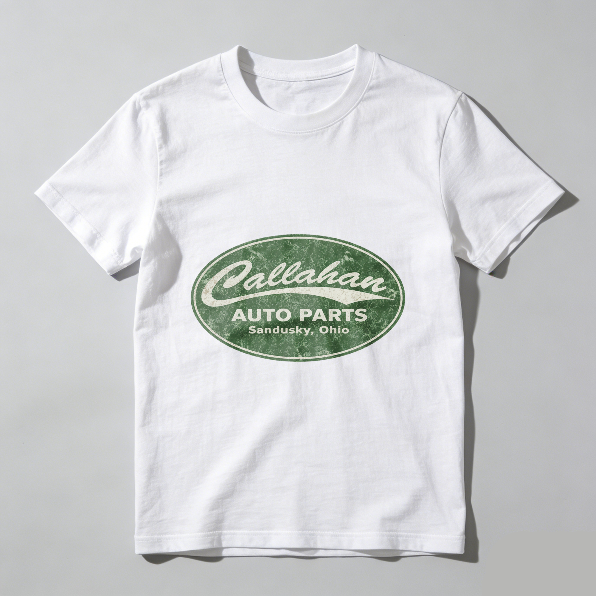 Callahan Auto Parts Sandusky Ohio Vintage Logo T Shirt Men Women Unisex Classic Cotton Tee Shirt