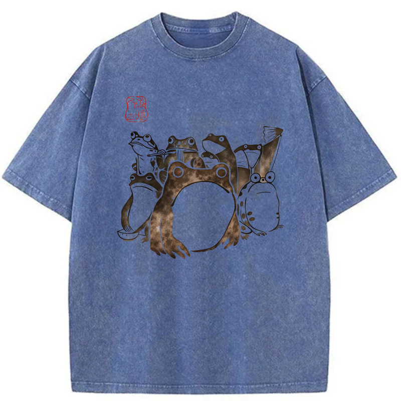 Abstract Dragon Design With Red Emblem tshirt 100% cotton