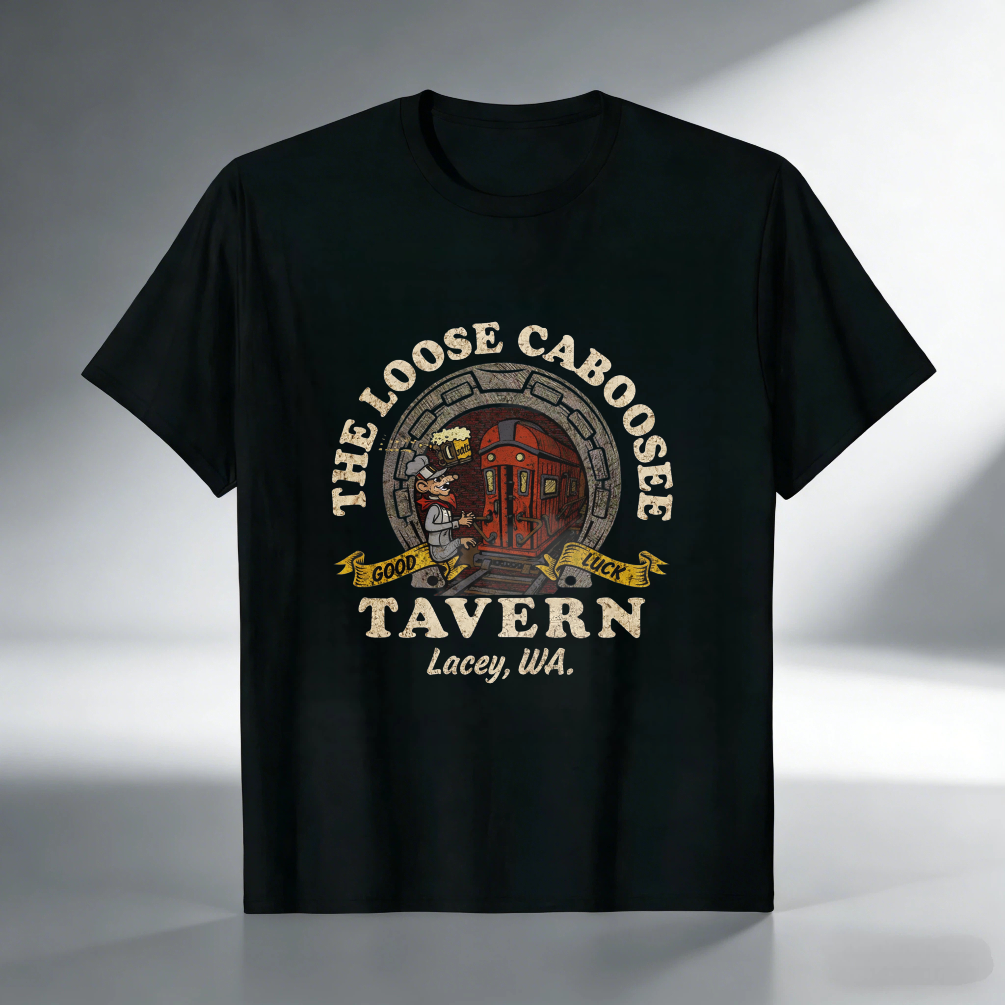 The Loose Caboose Tavern Lacey Wa T Shirt