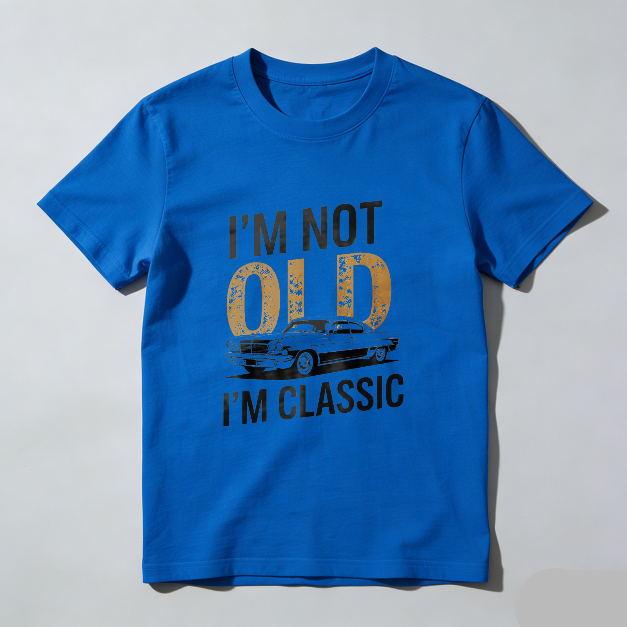 I Am Not Old I Am Classic Vintage Car T Shirt Made In Usa