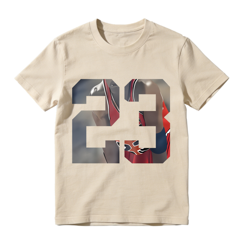 Number 23 Basketball Player Jersey Design Unisex Classic T-shirt