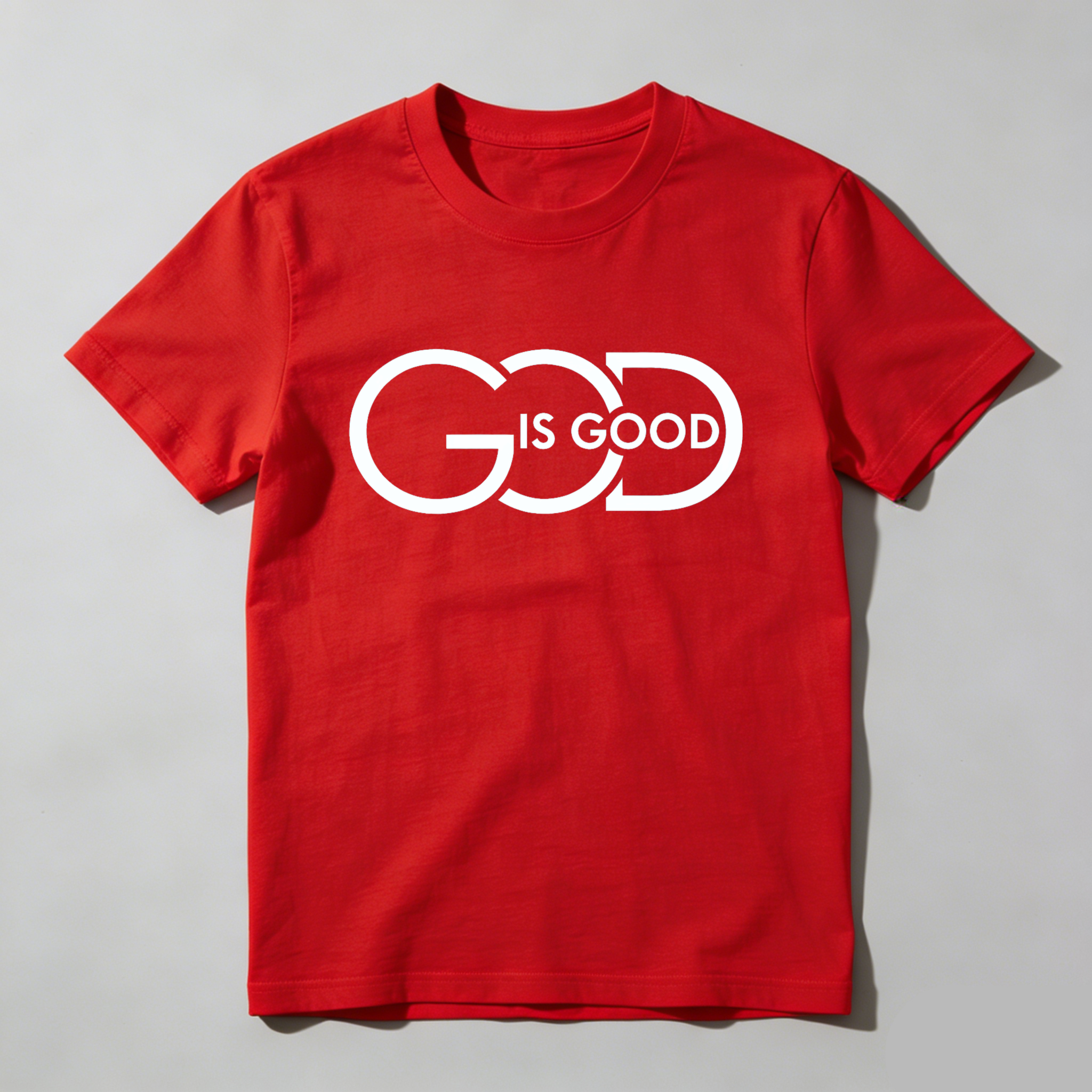 God Is Good T Shirt Made In Usa Christian Faith Statement Black Cotton Tee For Men Women Unisex Apparel