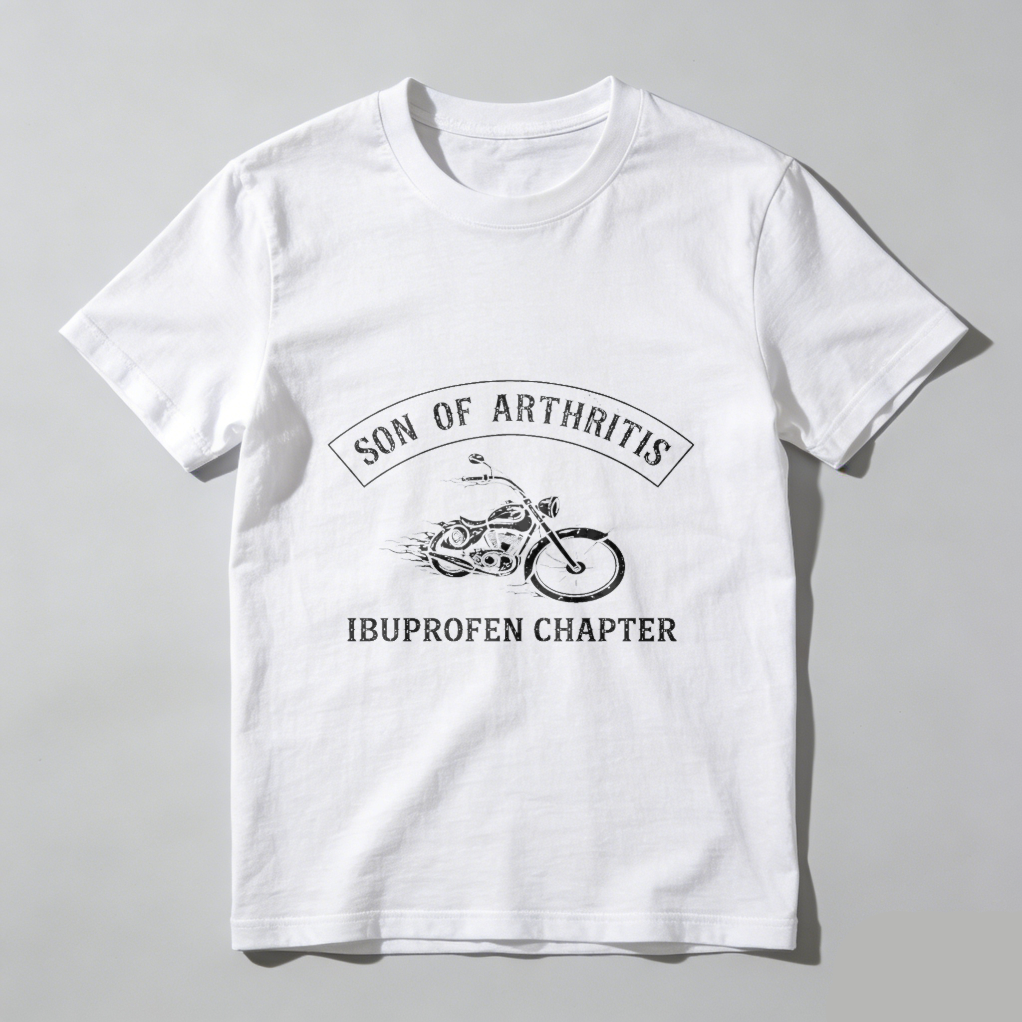 Son Of Arthritis Ibuprofen Chapter Motorcycle T Shirt