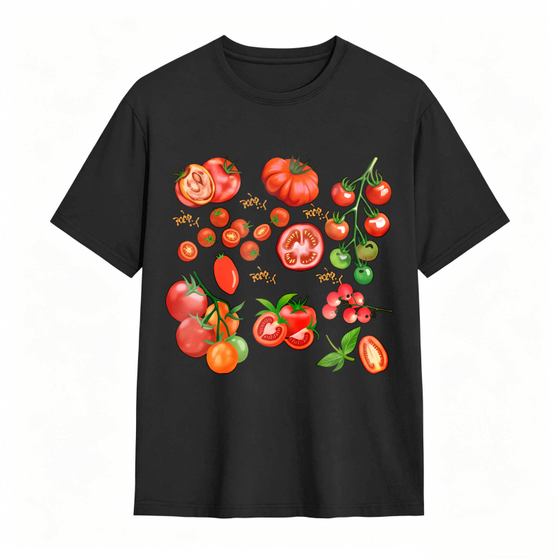 Tomato Garden Design Unisex Classic T-shirt