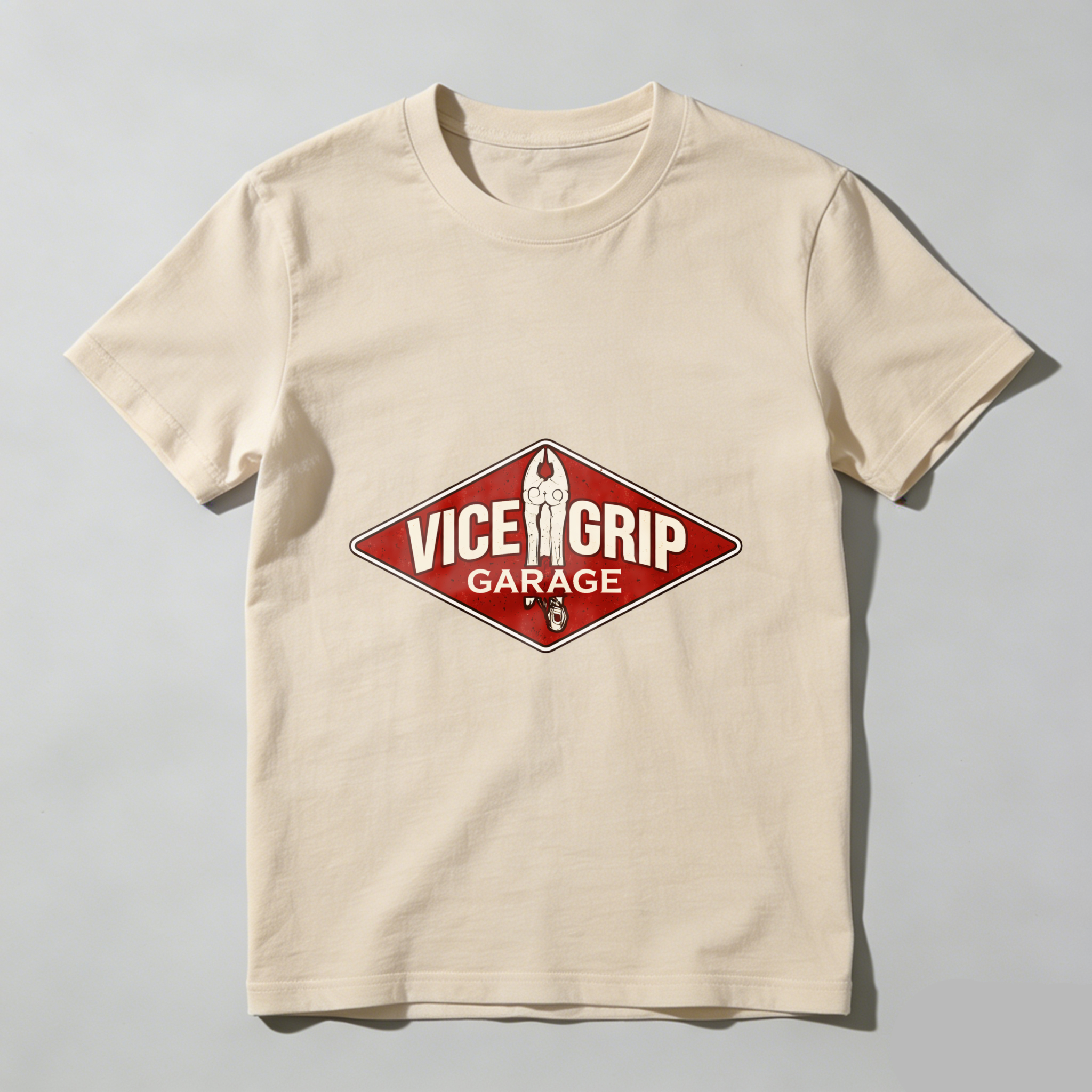 Vice Grip Garage T Shirt Black Men Women Automotive Workshop Mechanic Tool Logo Graphic Tee