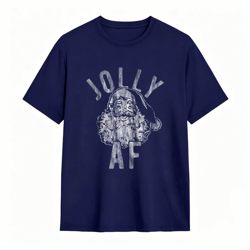 Jolly Santa Claus Graphic T-shirt