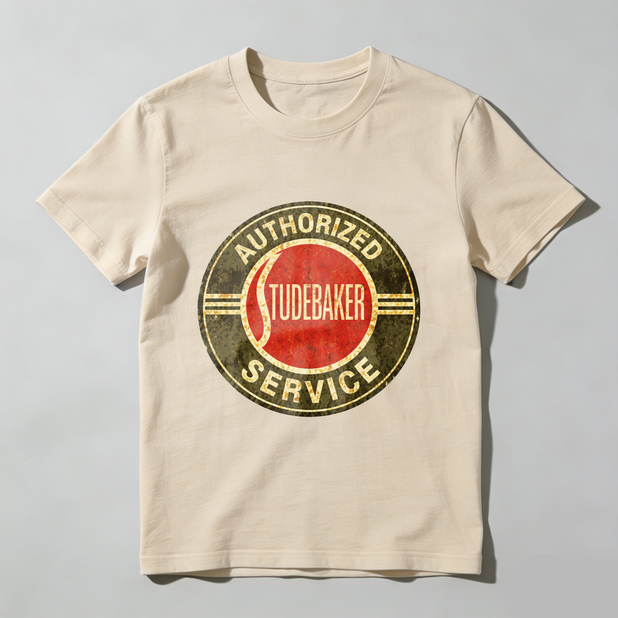Authorized Studebaker Service Vintage Logo T Shirt Men Women Classic Automotive Retro Design Black Cotton Tee