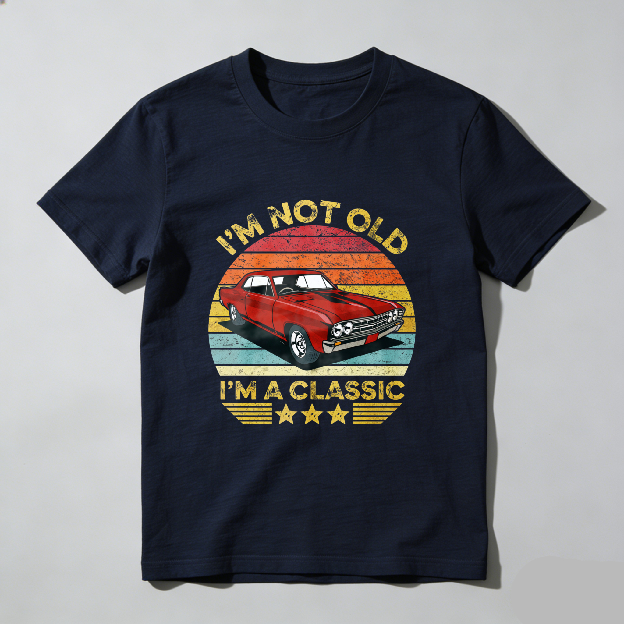 I M Not Old I M A Classic Vintage Car T Shirt Retro Design For Men And Women Funny Statement Graphic Tee