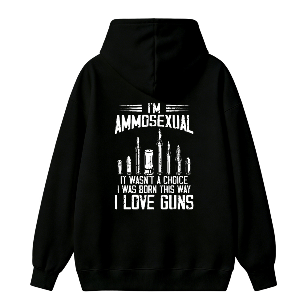 I Love Guns Ammosexual Unisex Classic Hoodie