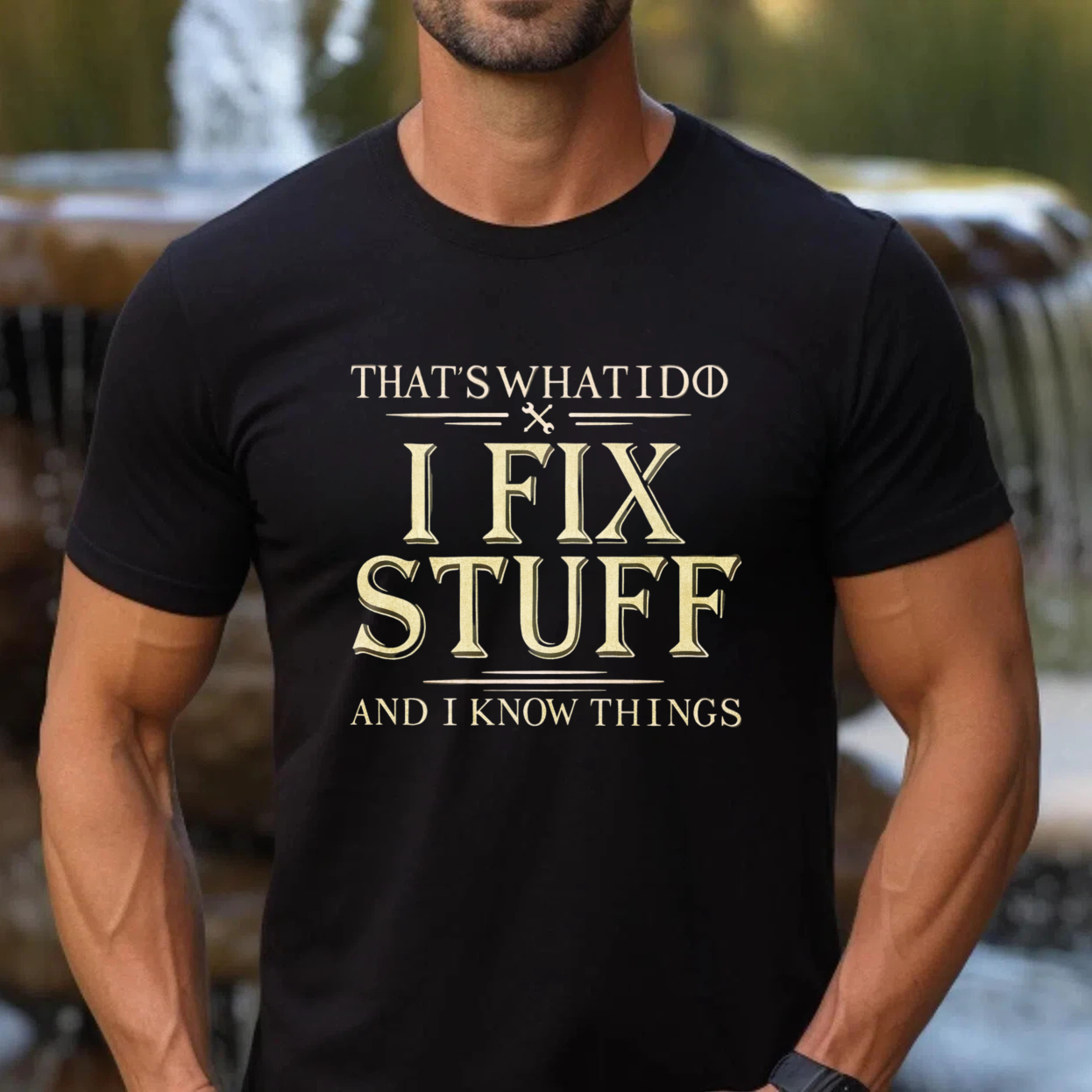 That's What I Do I Fix Stuff And I Know Things T-Shirt