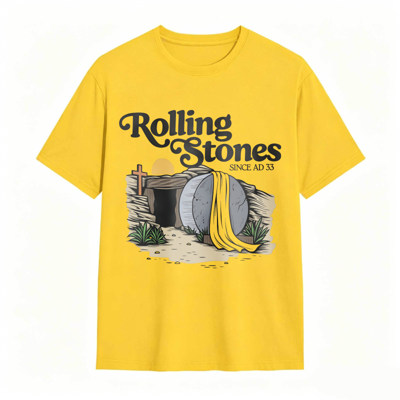 Rolling Stones Since Ad 33 Easter Tomb Scene Unisex Classic T-shirt