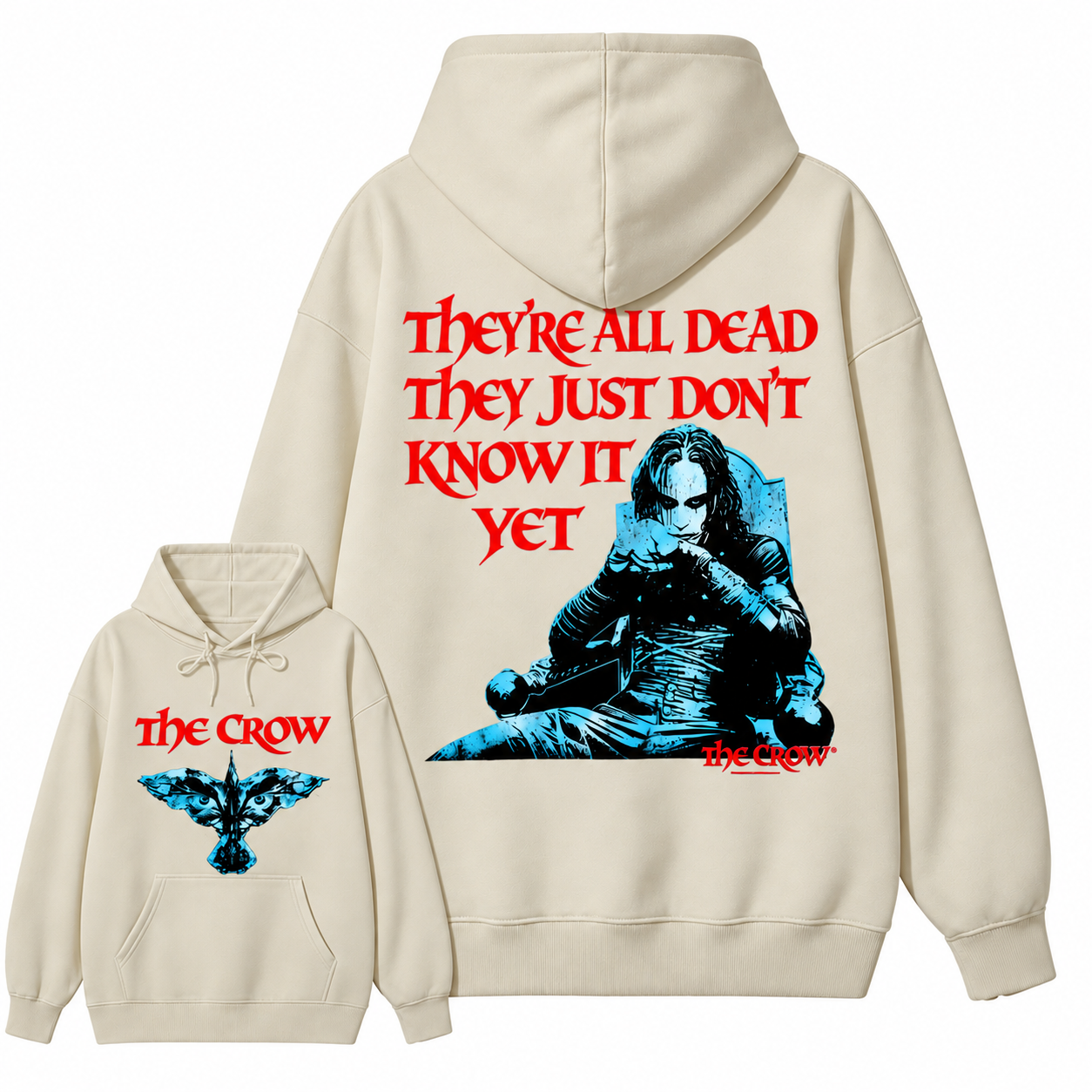 The Crow "They're All Dead They Just Don't Know It Yet" Graphic hoodie