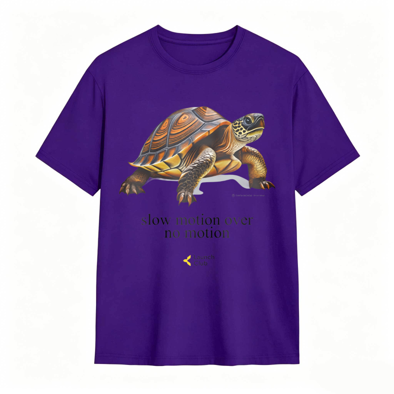 Turtle Slow Motion Over No Motion Unisex Classic T-shirt