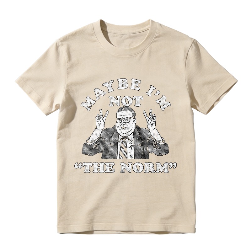 Maybe I'm Not The Norm Man With Peace Signs Unisex Classic T-shirt