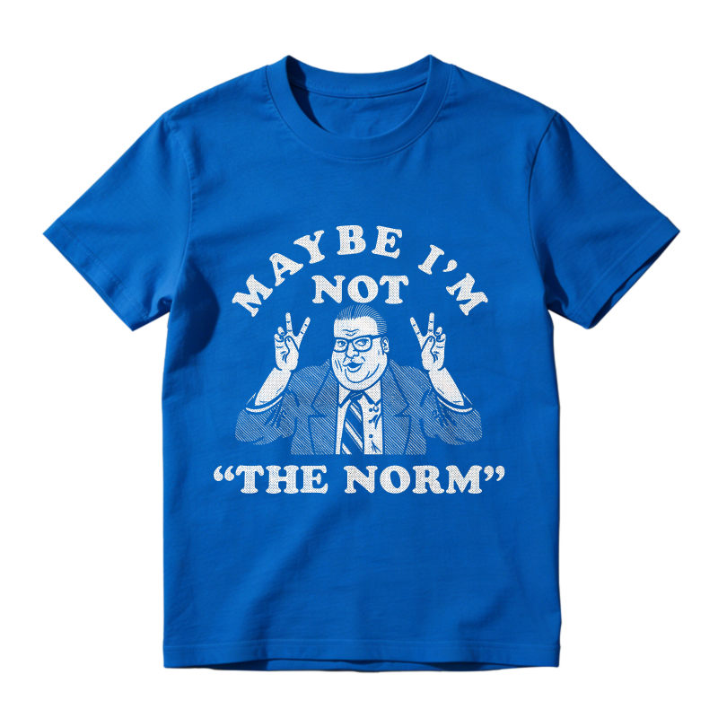 Maybe I'm Not The Norm Man With Peace Signs Unisex Classic T-shirt