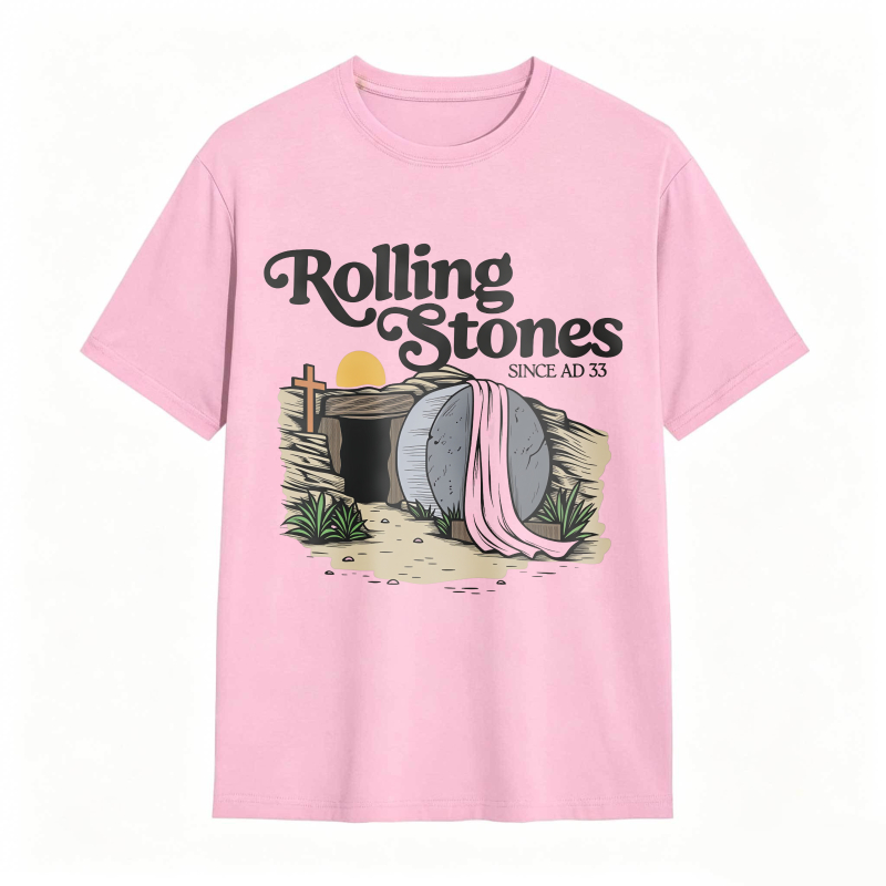 Rolling Stones Since Ad 33 Easter Tomb Scene Unisex Classic T-shirt