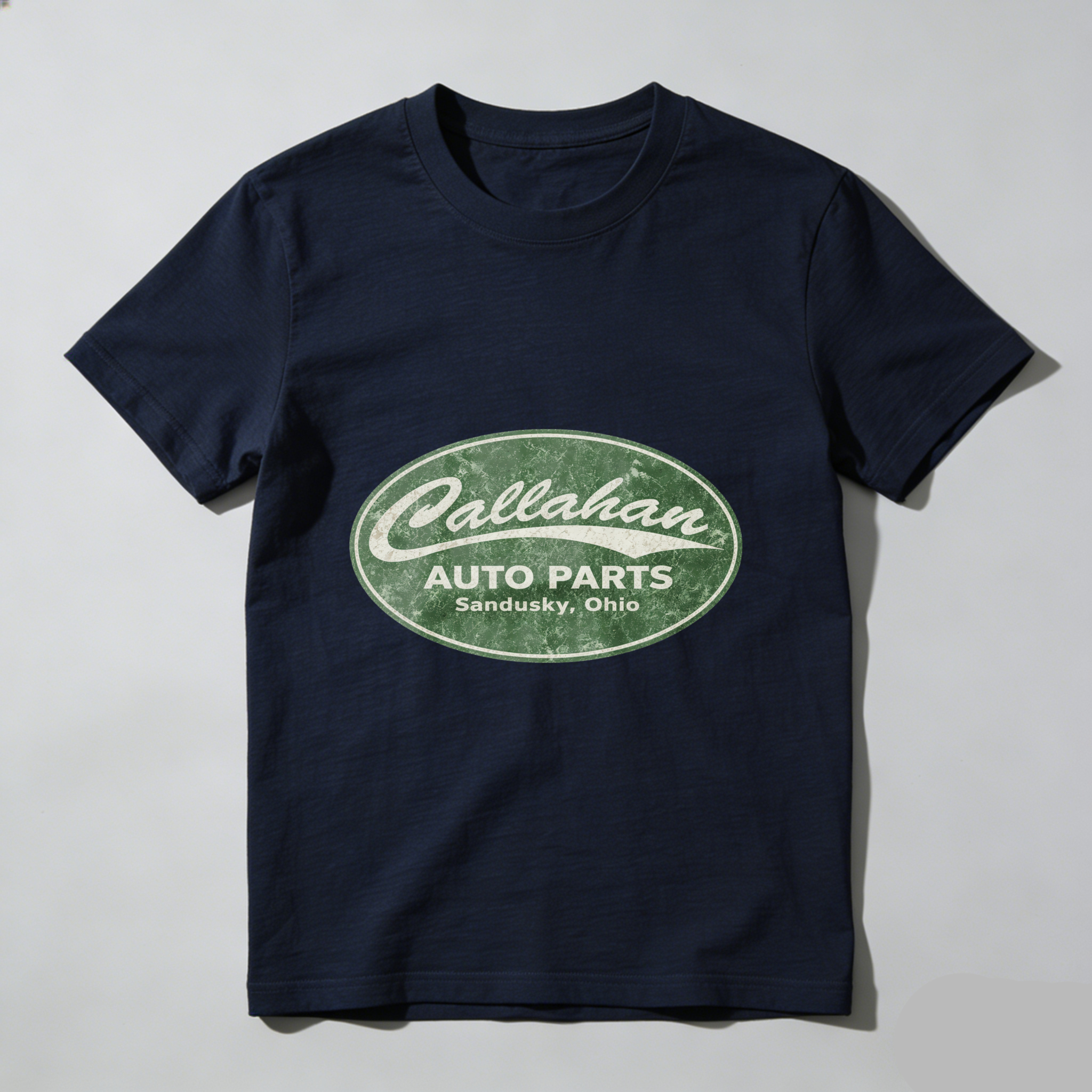 Callahan Auto Parts Sandusky Ohio Vintage Logo T Shirt Men Women Unisex Classic Cotton Tee Shirt