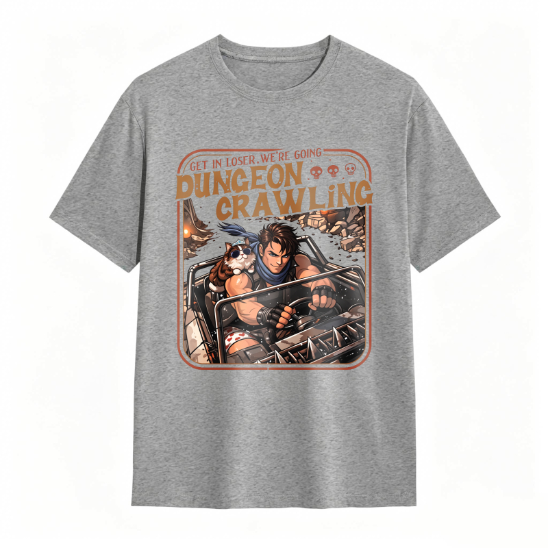 Dungeon Crawling Funny Gamer Fantasy Tee