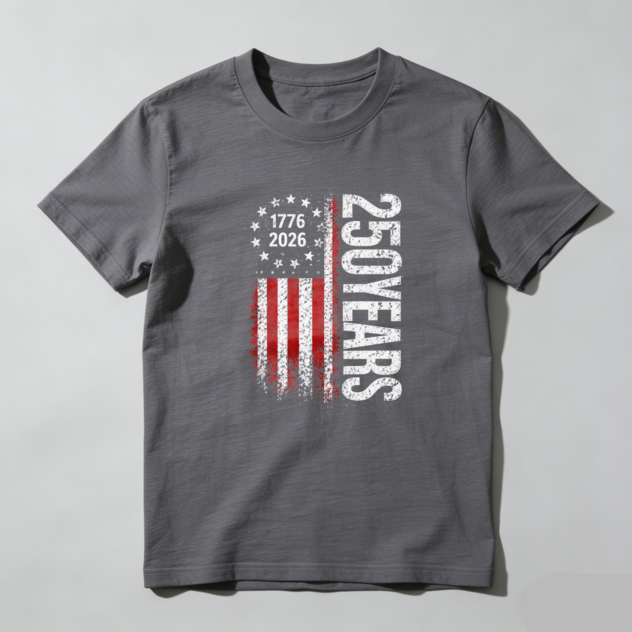 250 Years America Independence Day 1776 2026 Usa Flag Patriotic T-Shirt