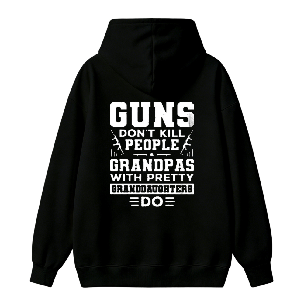 Funny Grandpas With Pretty Granddaughters Quote Unisex Classic Hoodie