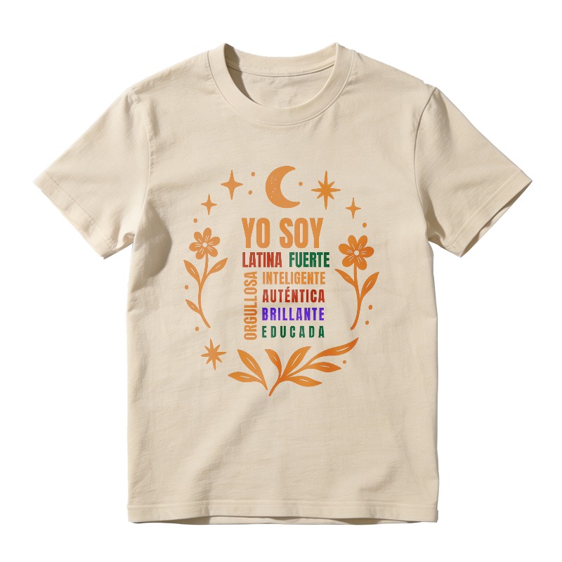 Latin Woman Strong Intelligent Authentic Brilliant Educated Design Unisex Classic T-shirt