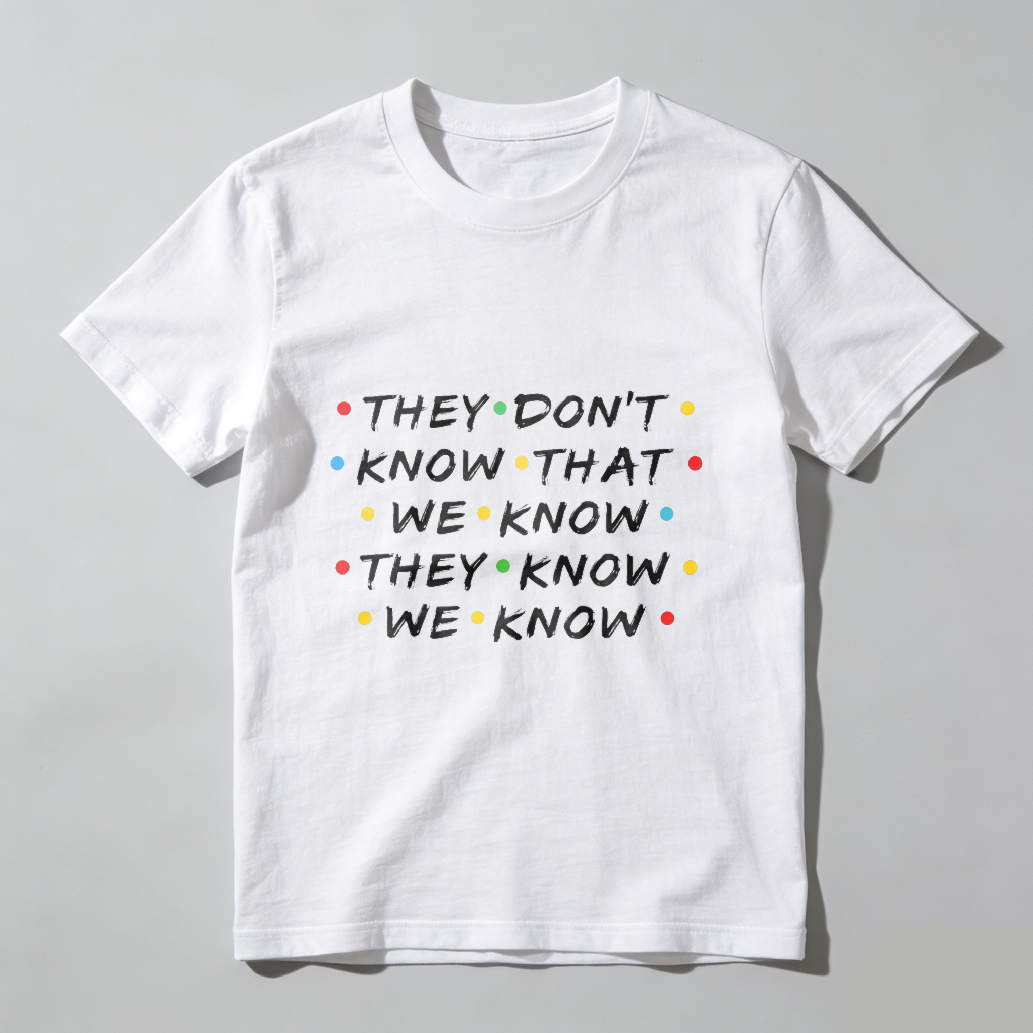 TEECURENT They Dont Know That We Know They Know We Know T Shirt