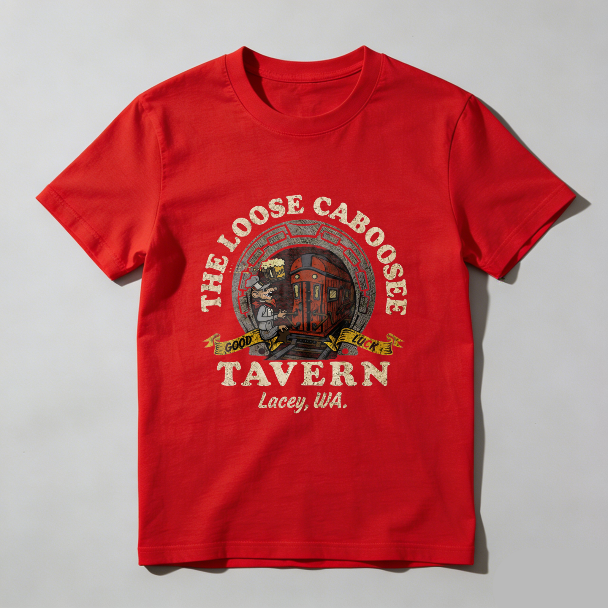 The Loose Caboose Tavern Lacey Wa T Shirt