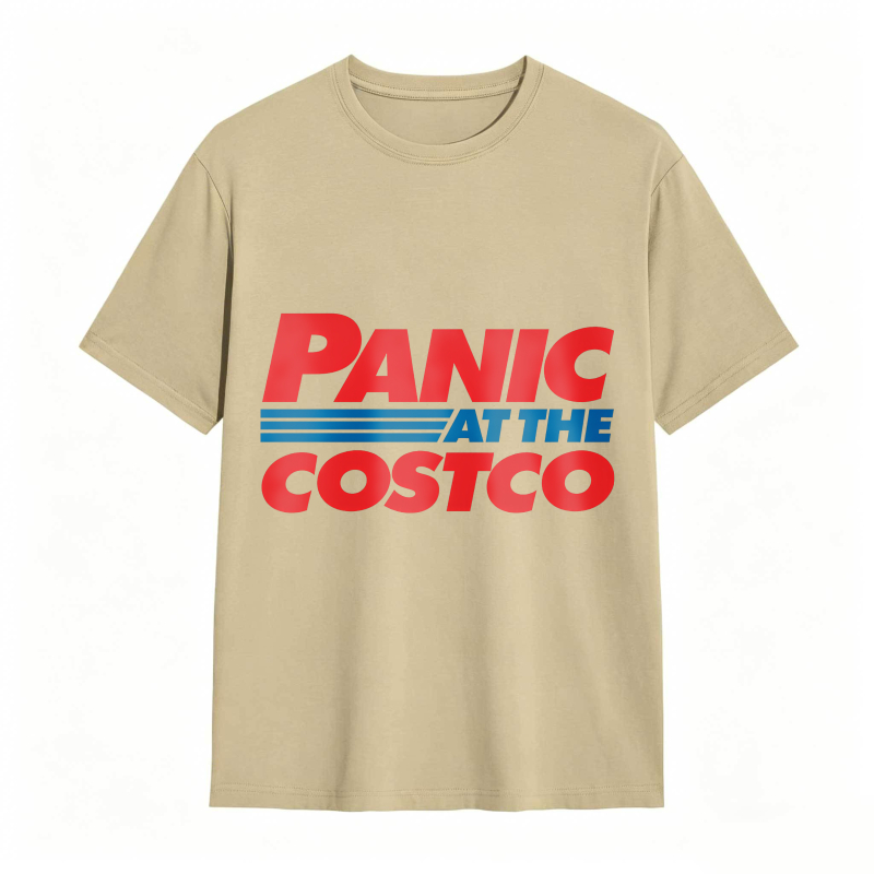 Panic At The Costco Funny Meme Comfort Colors T-shirt