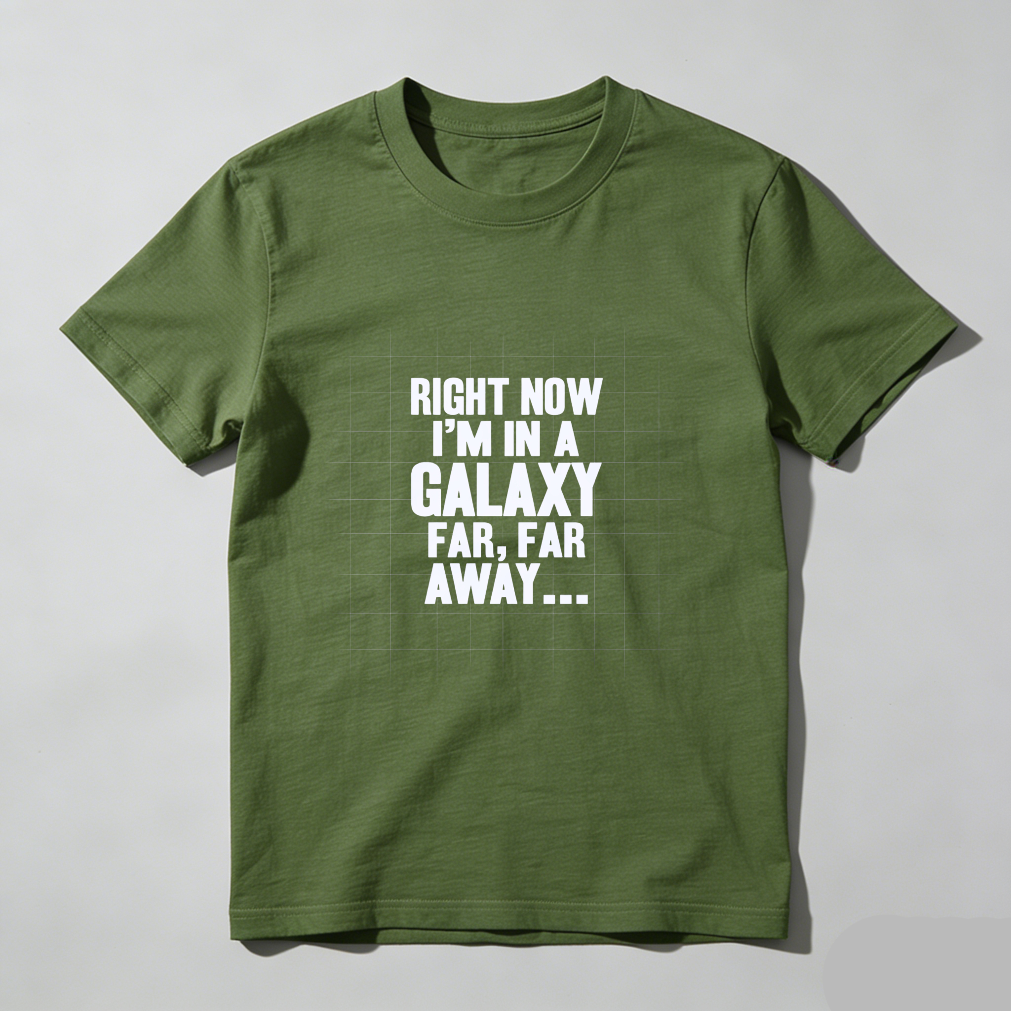 TEECURENT Right Now Im In A Galaxy Far Far Away T Shirt Star Wars Inspired Funny Quote Graphic Tee For Men Women Unisex Casual Wear WOMEN