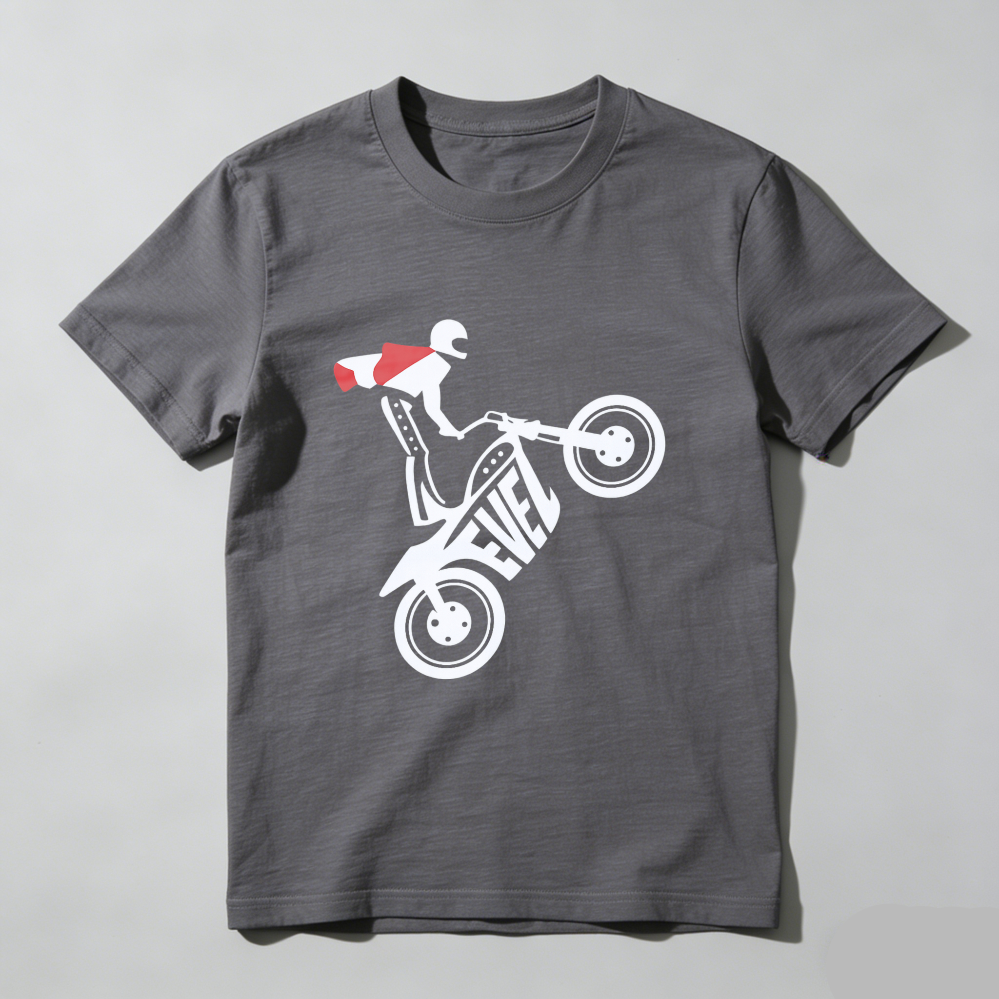 Made In Usa Motocross Rider T Shirt Black Graphic Tee Motorcycle Racing Design Men Women Unisex Apparel