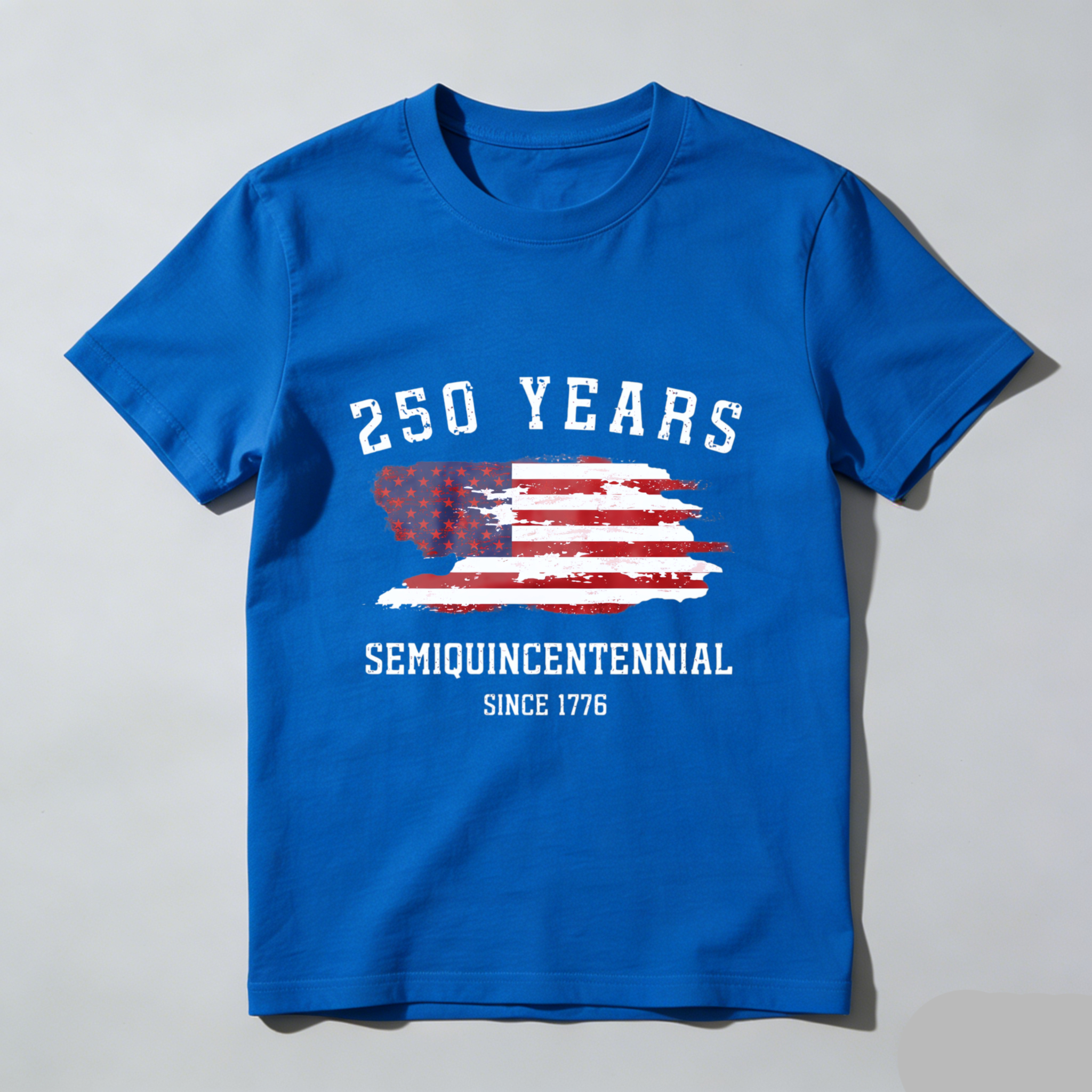 250 Years Semiquincentennial Since 1776 American Flag T-Shirt