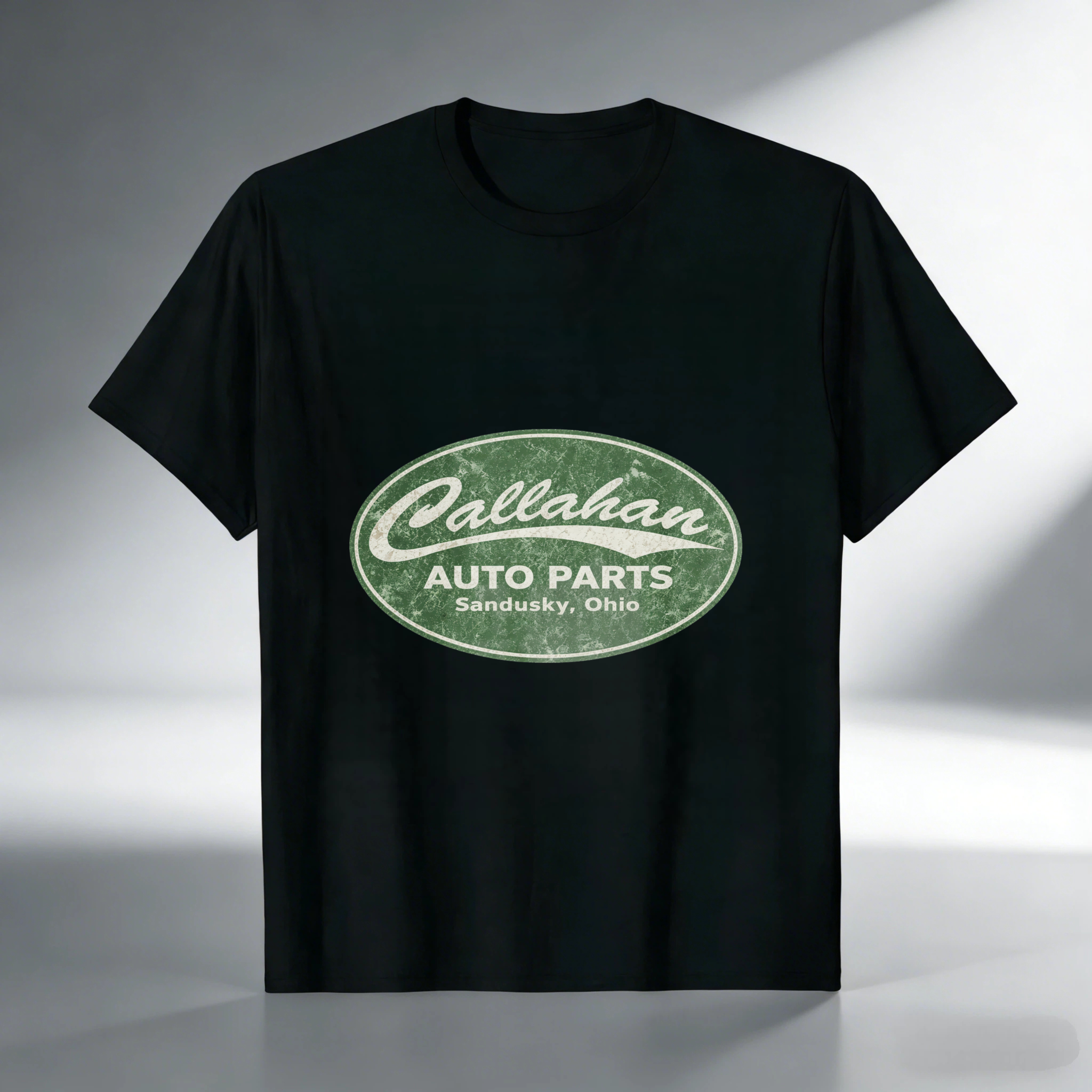Callahan Auto Parts Sandusky Ohio Vintage Logo T Shirt Men Women Unisex Classic Cotton Tee Shirt