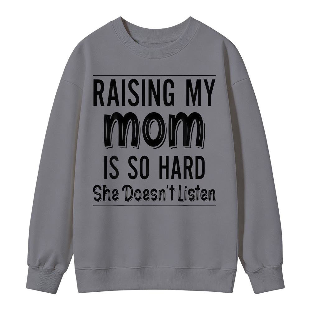 Don't Mess With Old People Skull Graphic T-Shirt Sweatshirt