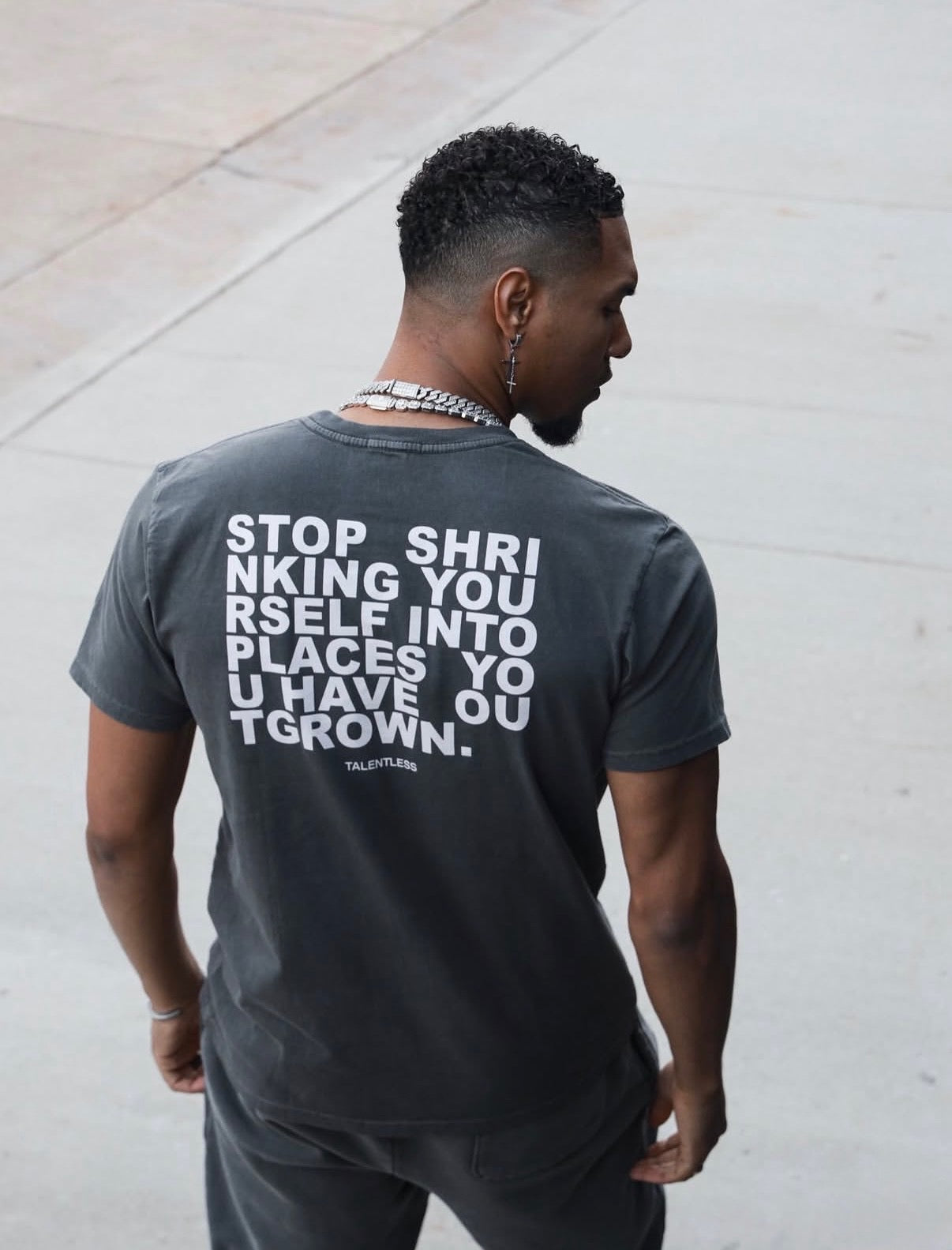 MENS NO SHRINKING TEE