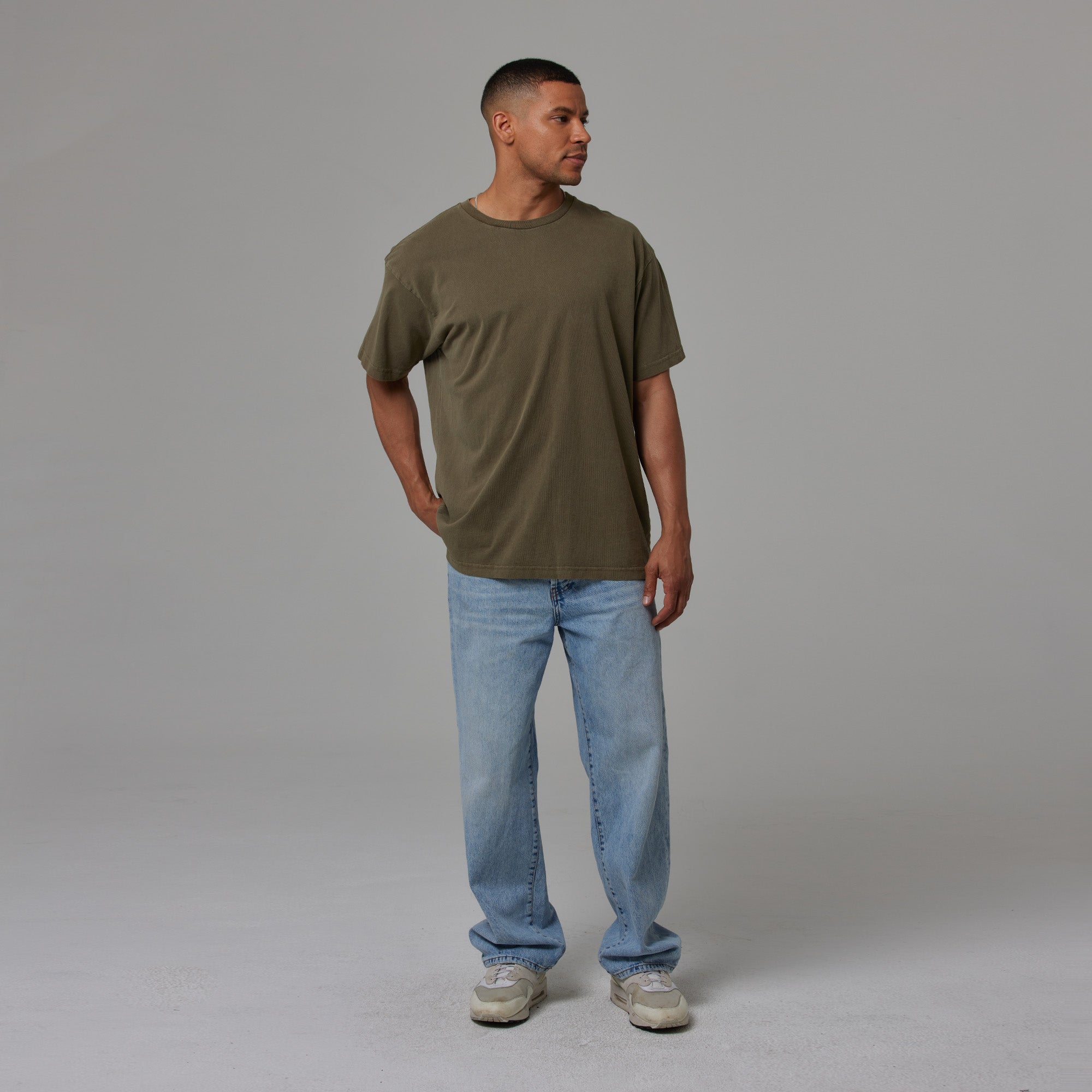 MENS DROP SHOULDER TEE