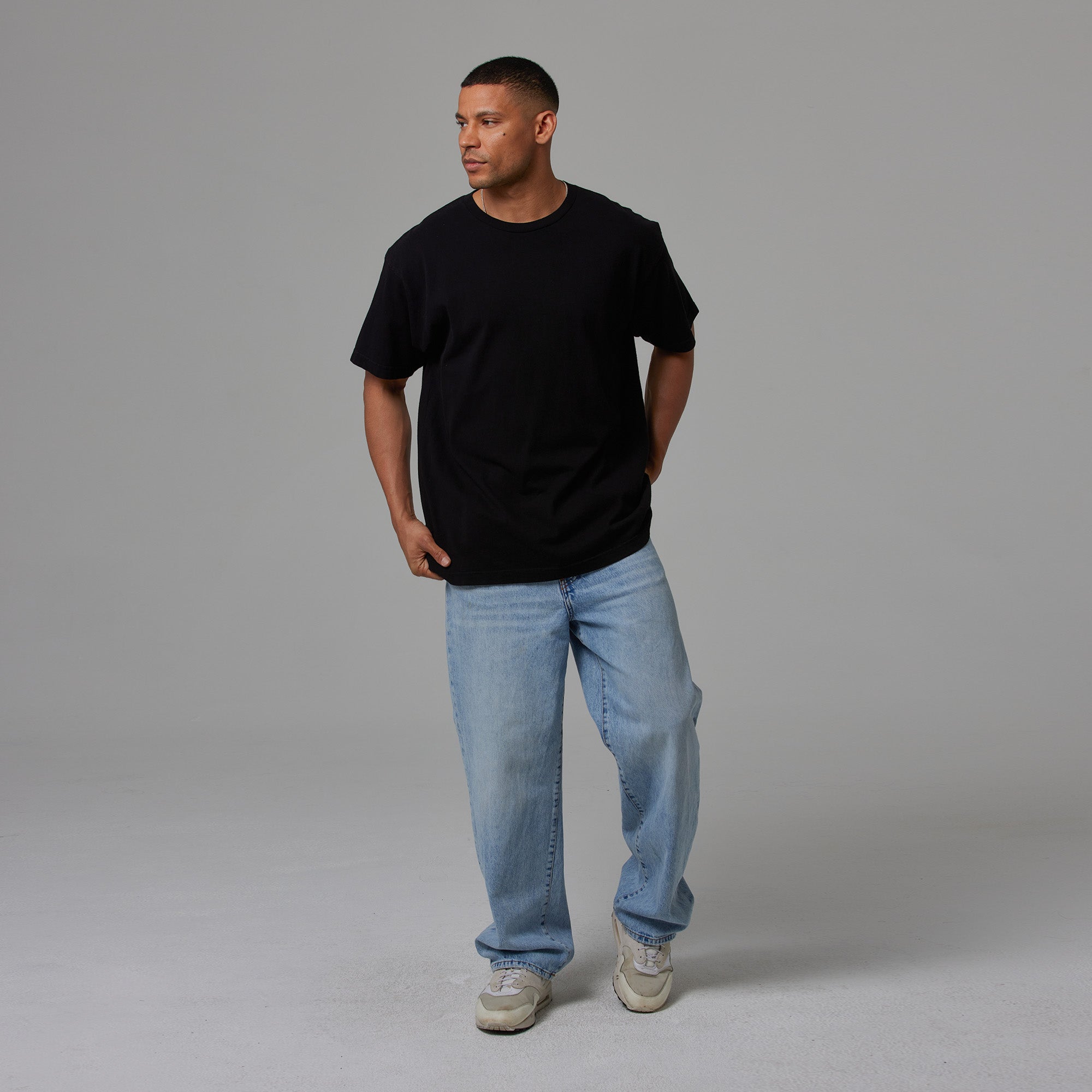 MENS DROP SHOULDER TEE