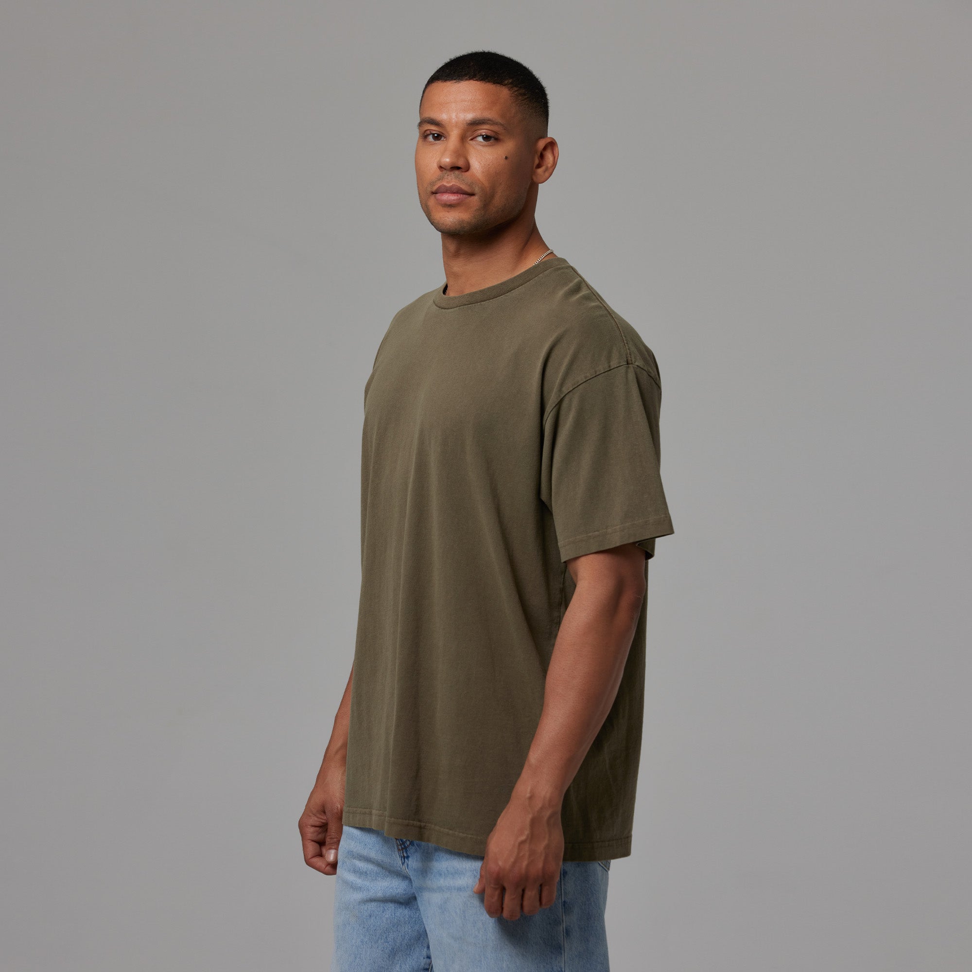 MENS DROP SHOULDER TEE