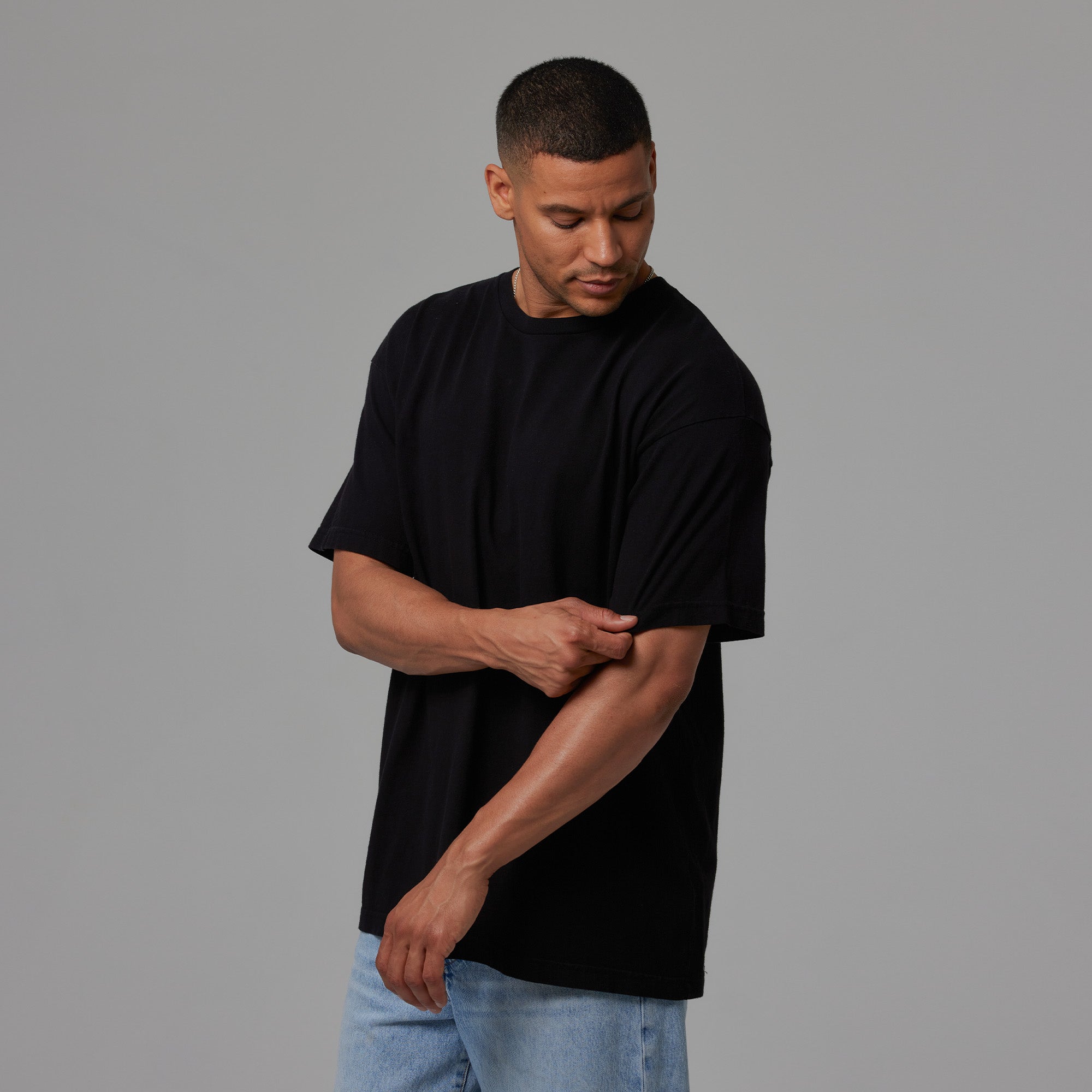 MENS DROP SHOULDER TEE
