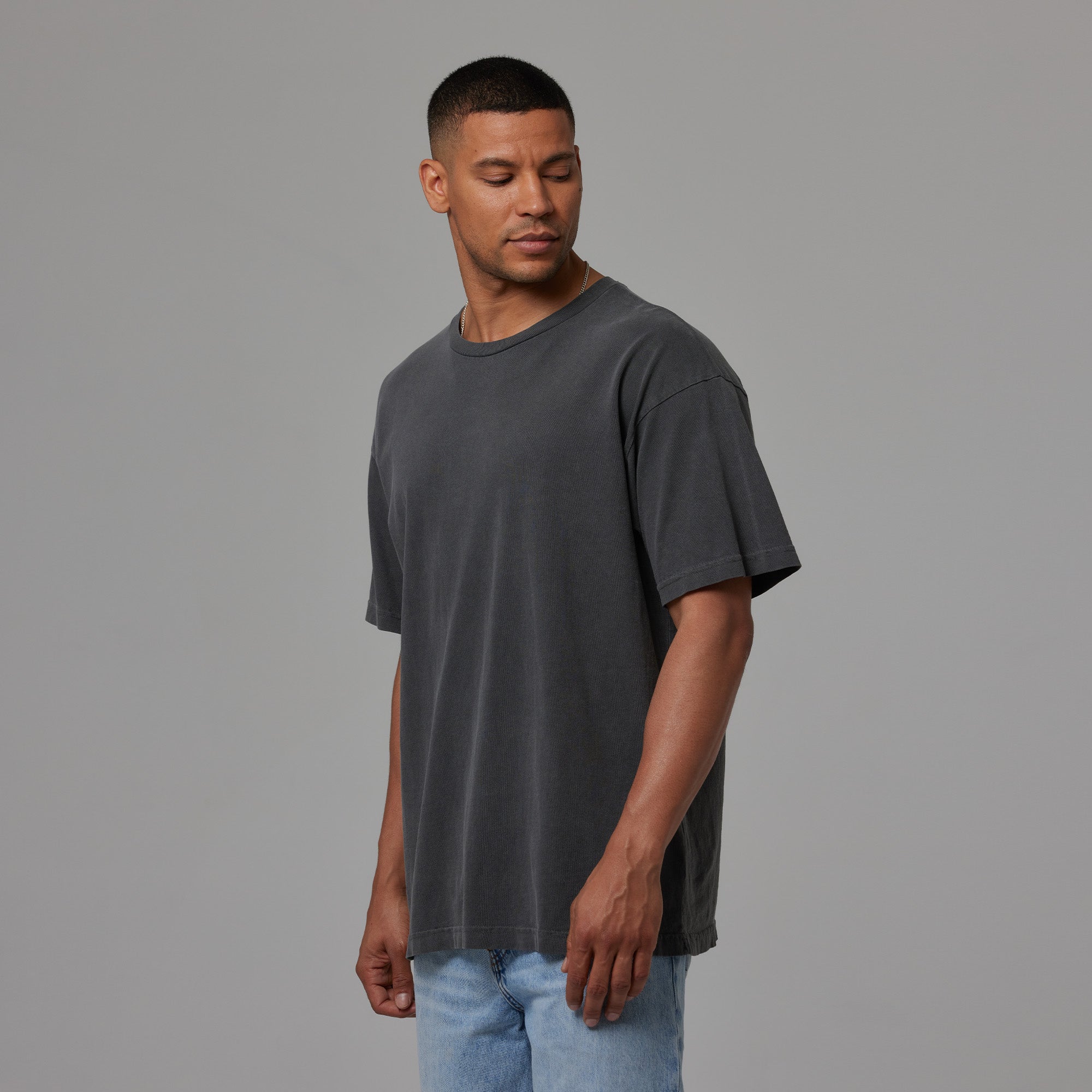 MENS DROP SHOULDER TEE